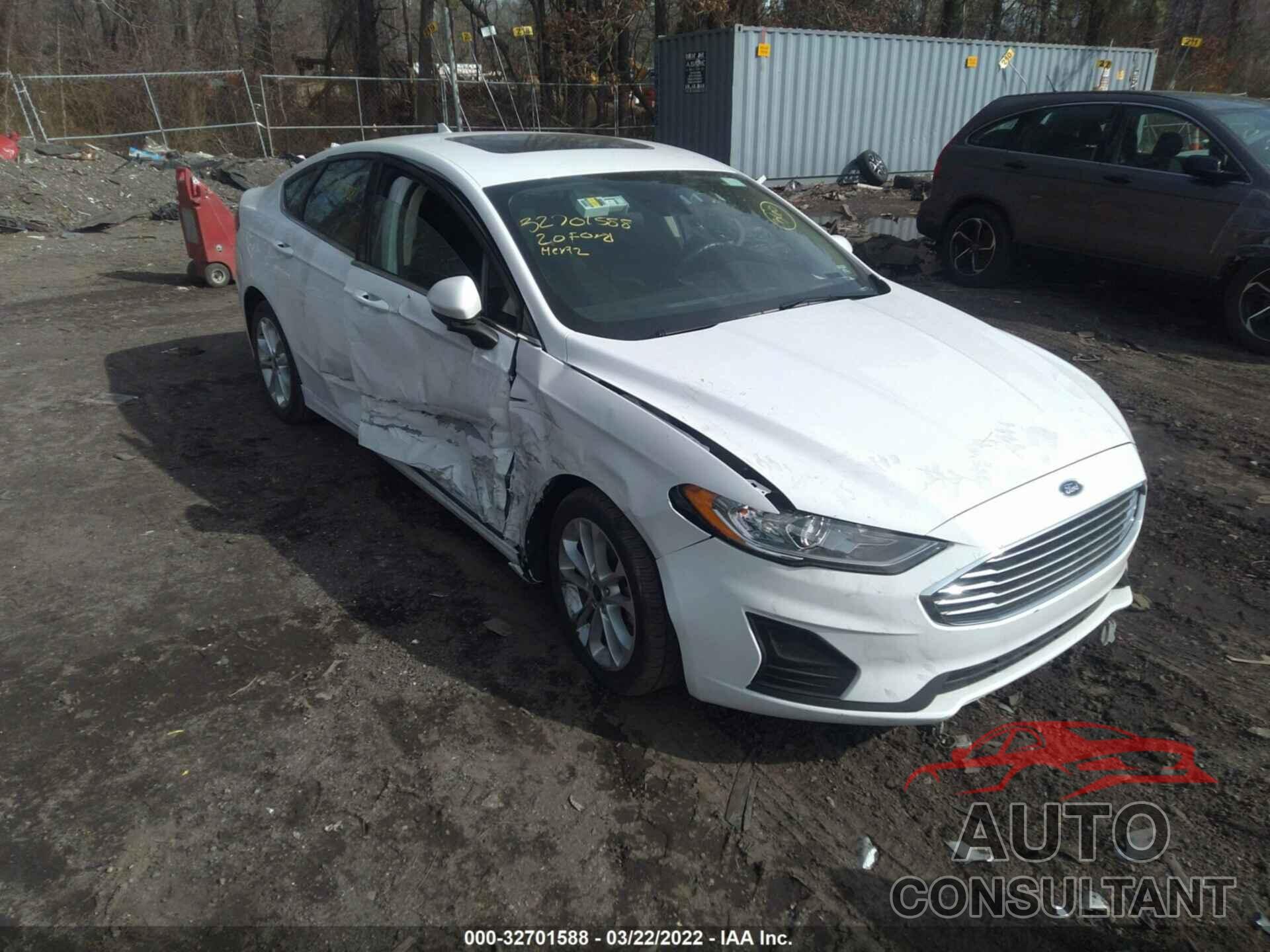 FORD FUSION 2020 - 3FA6P0HD4LR136400