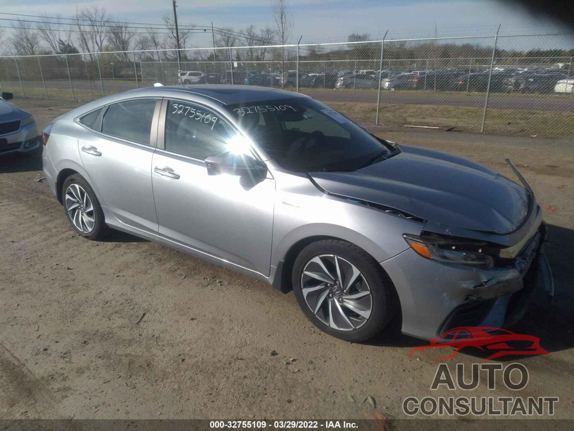 HONDA INSIGHT 2019 - 19XZE4F93KE031145