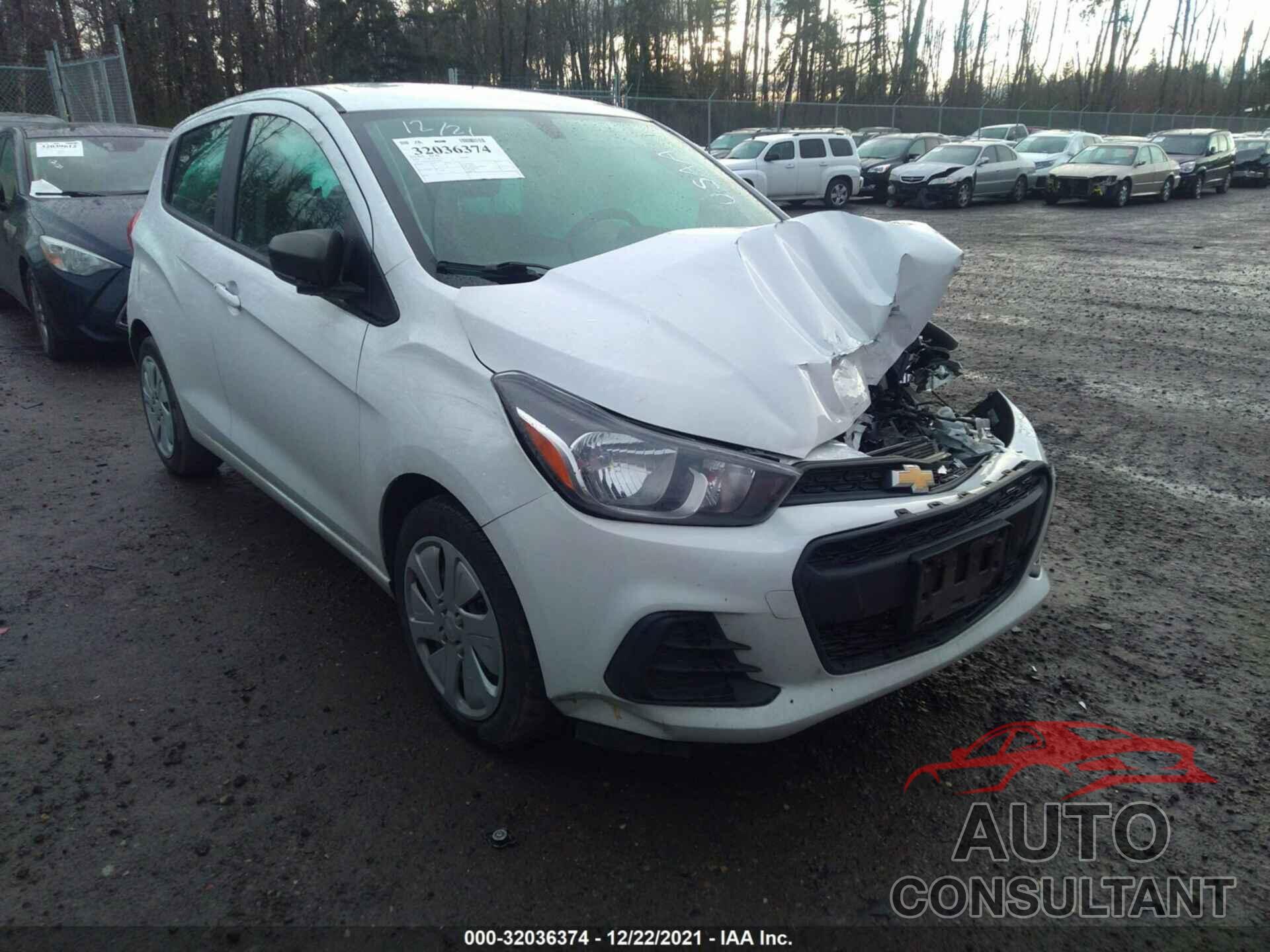 CHEVROLET SPARK 2018 - KL8CB6SA5JC479606