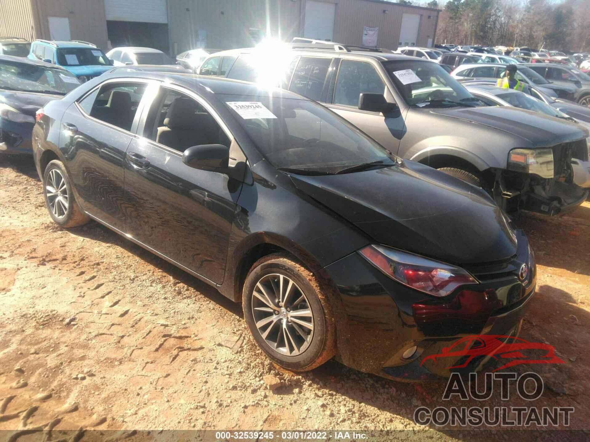 TOYOTA COROLLA 2016 - 2T1BURHE6GC491711