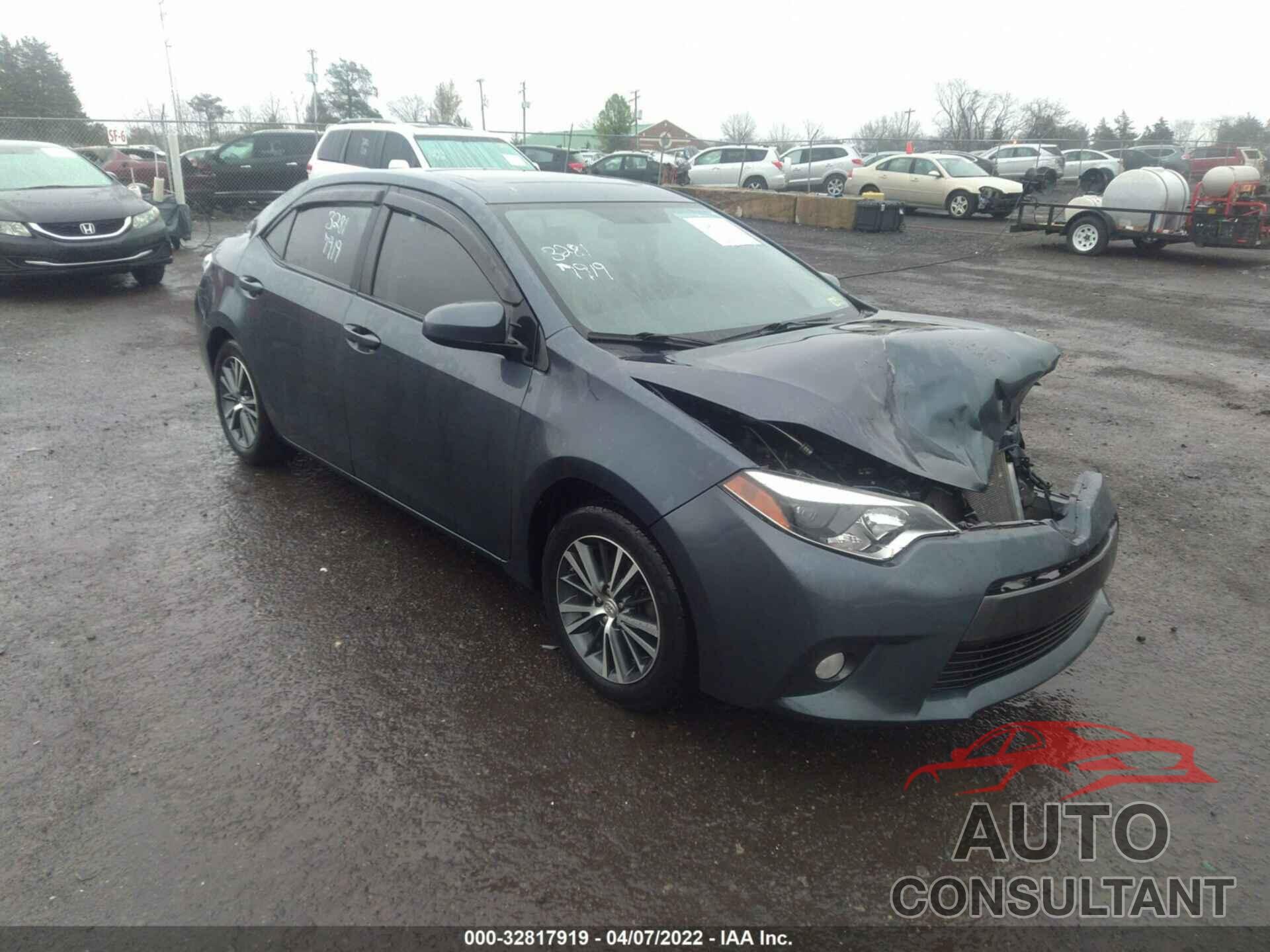 TOYOTA COROLLA 2016 - 2T1BURHE7GC569185