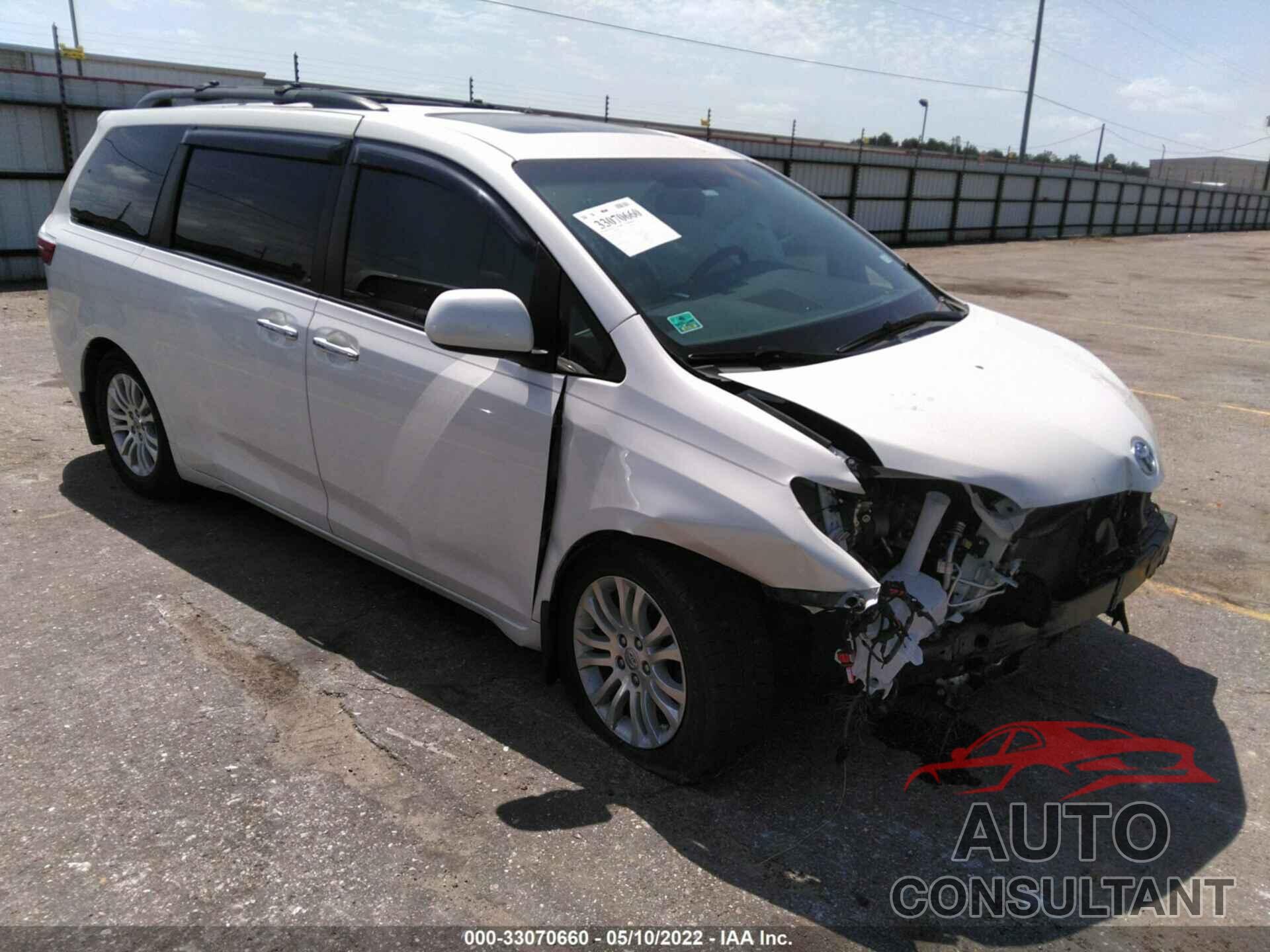 TOYOTA SIENNA 2017 - 5TDYZ3DC2HS766755