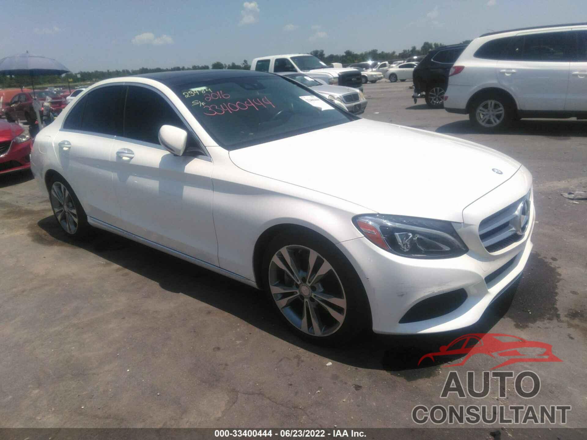 MERCEDES-BENZ C-CLASS 2016 - 55SWF4JB9GU123564