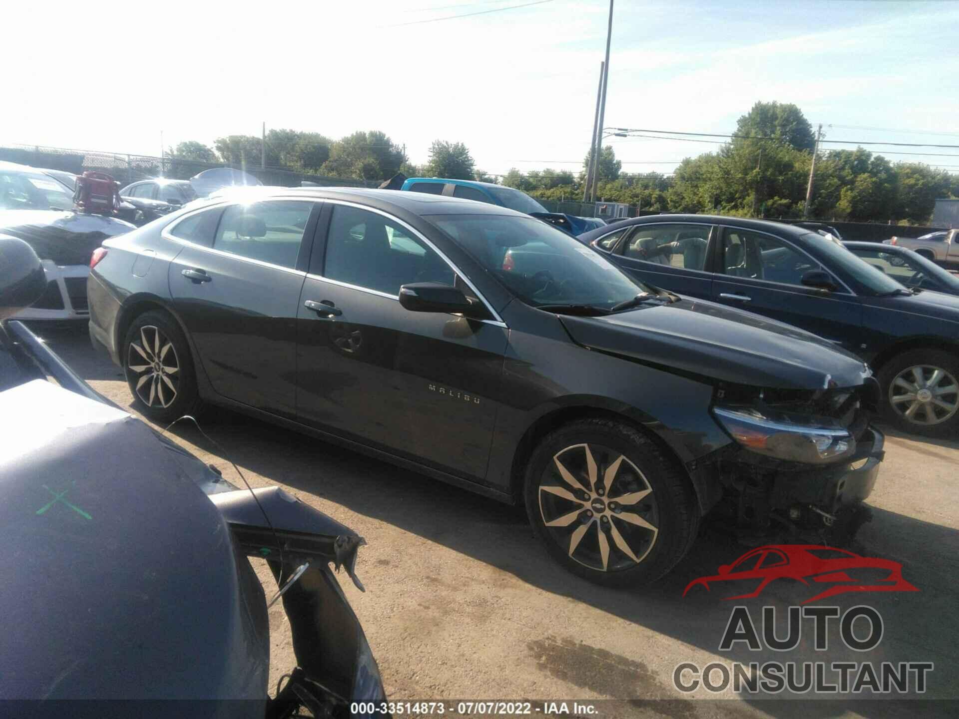 CHEVROLET MALIBU 2016 - 1G1ZE5ST9GF182150