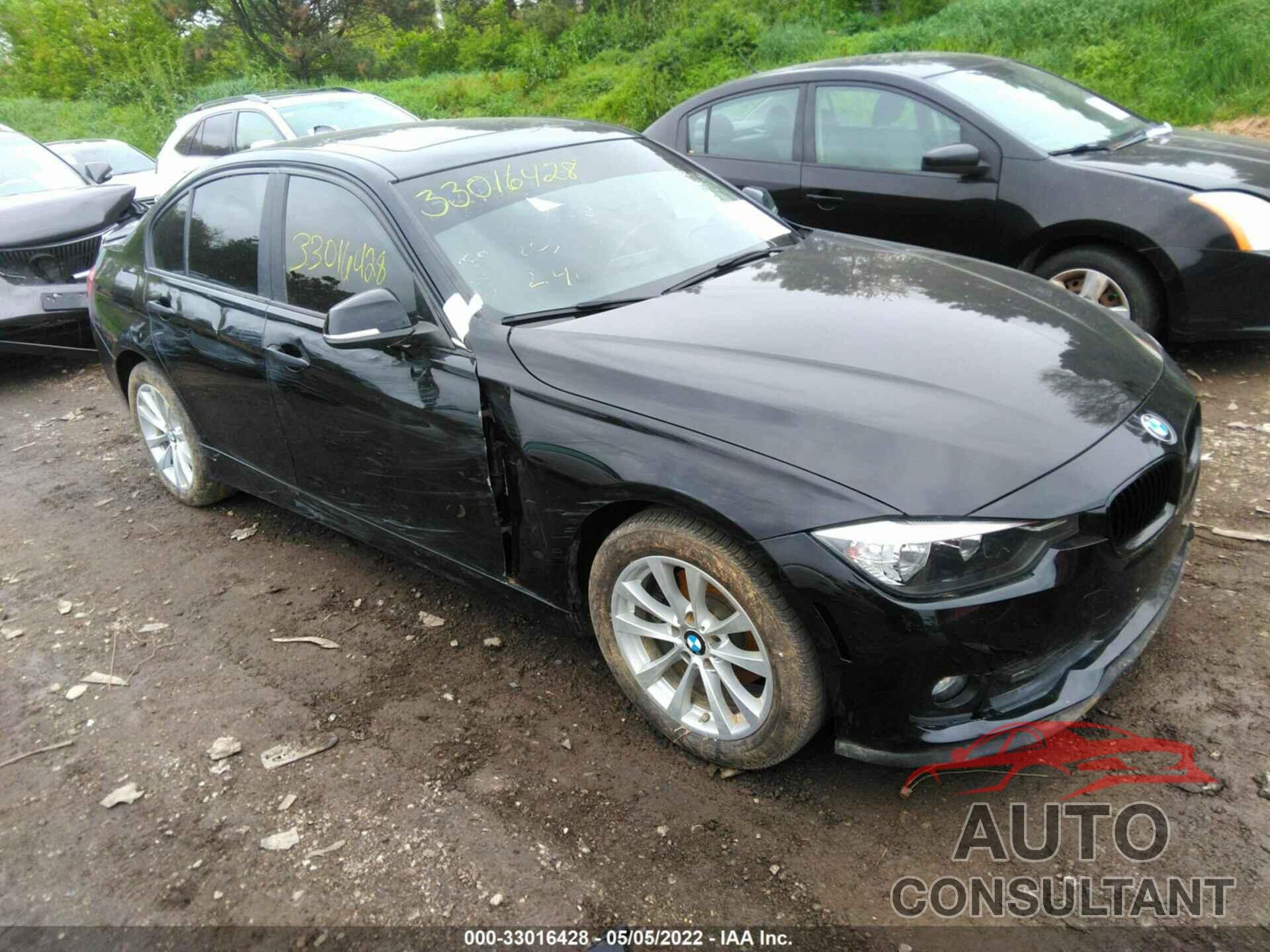 BMW 3 SERIES 2016 - WBA8E5G55GNT94348