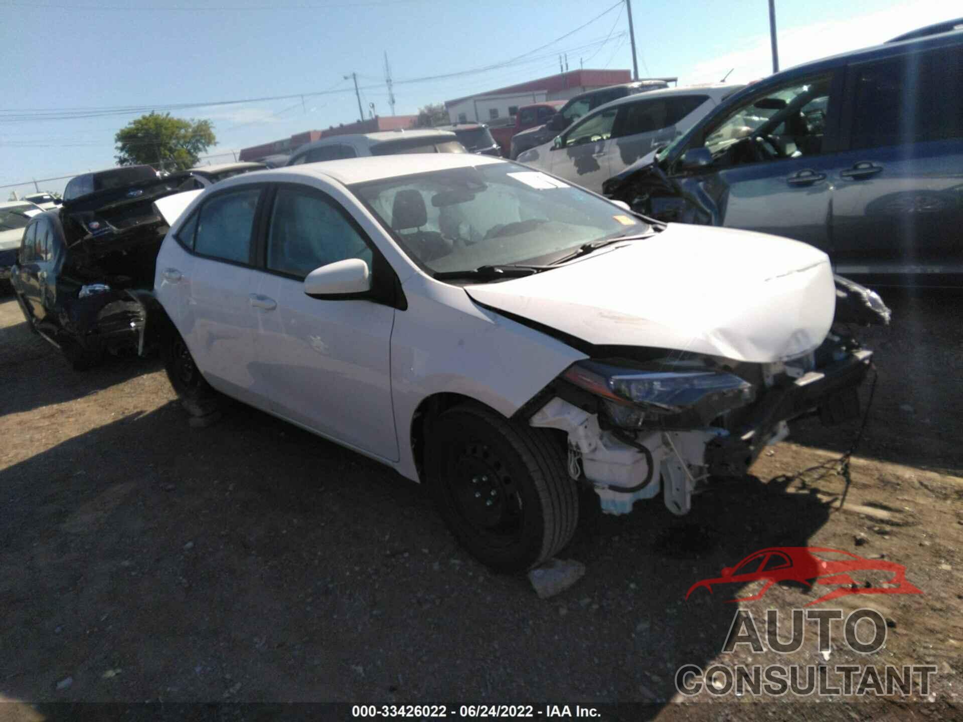 TOYOTA COROLLA 2017 - 2T1BURHE1HC801152
