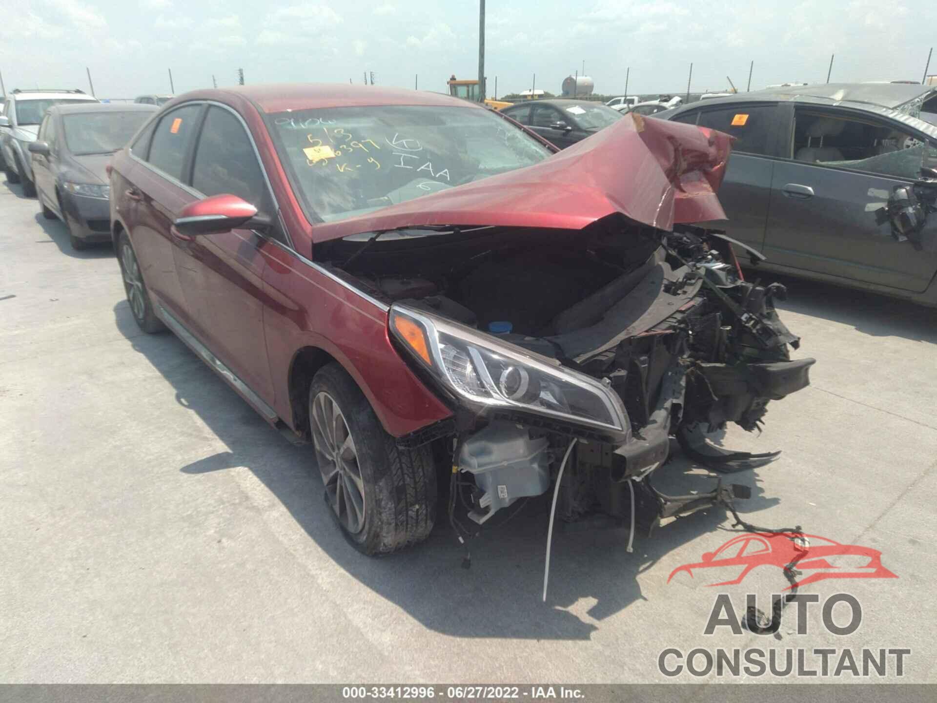 HYUNDAI SONATA 2016 - 5NPE34AF8GH309106