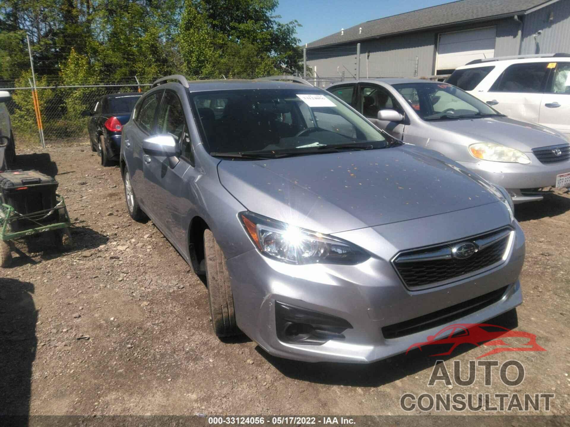 SUBARU IMPREZA 2017 - 4S3GTAB67H3713856