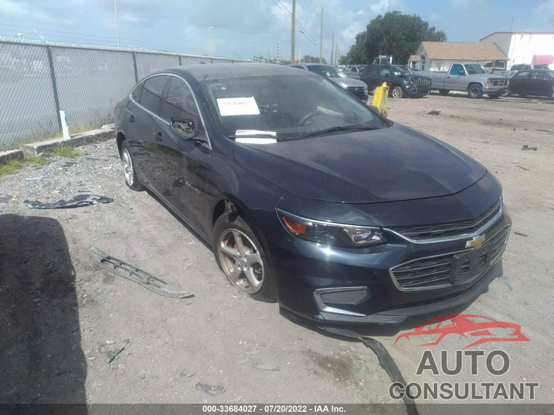 CHEVROLET MALIBU 2016 - 1G1ZB5ST9GF268440