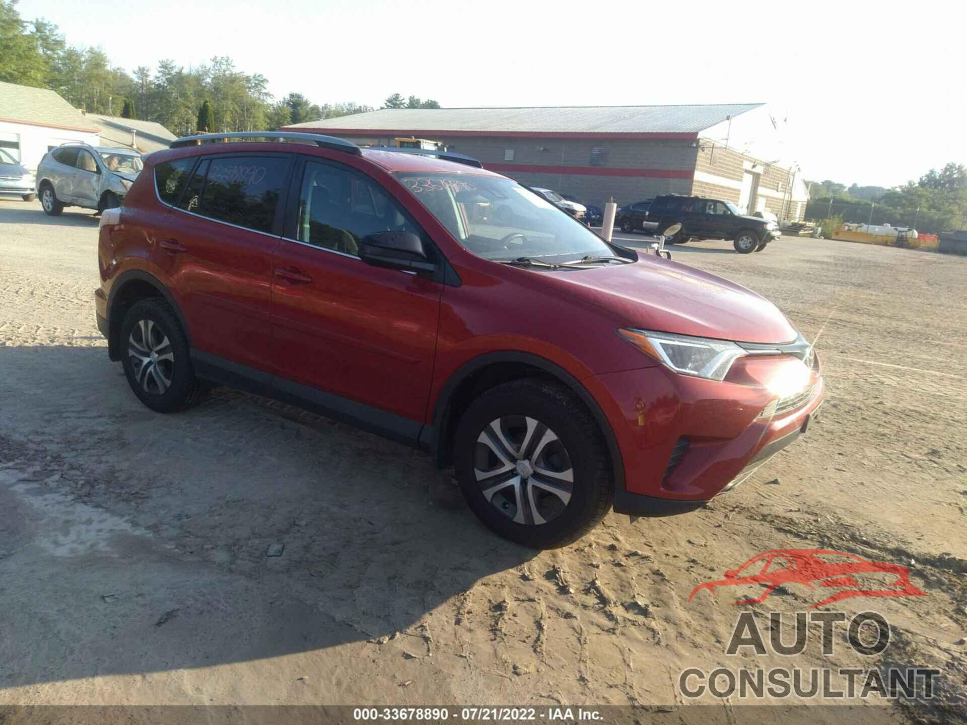 TOYOTA RAV4 2017 - 2T3BFREV8HW586213