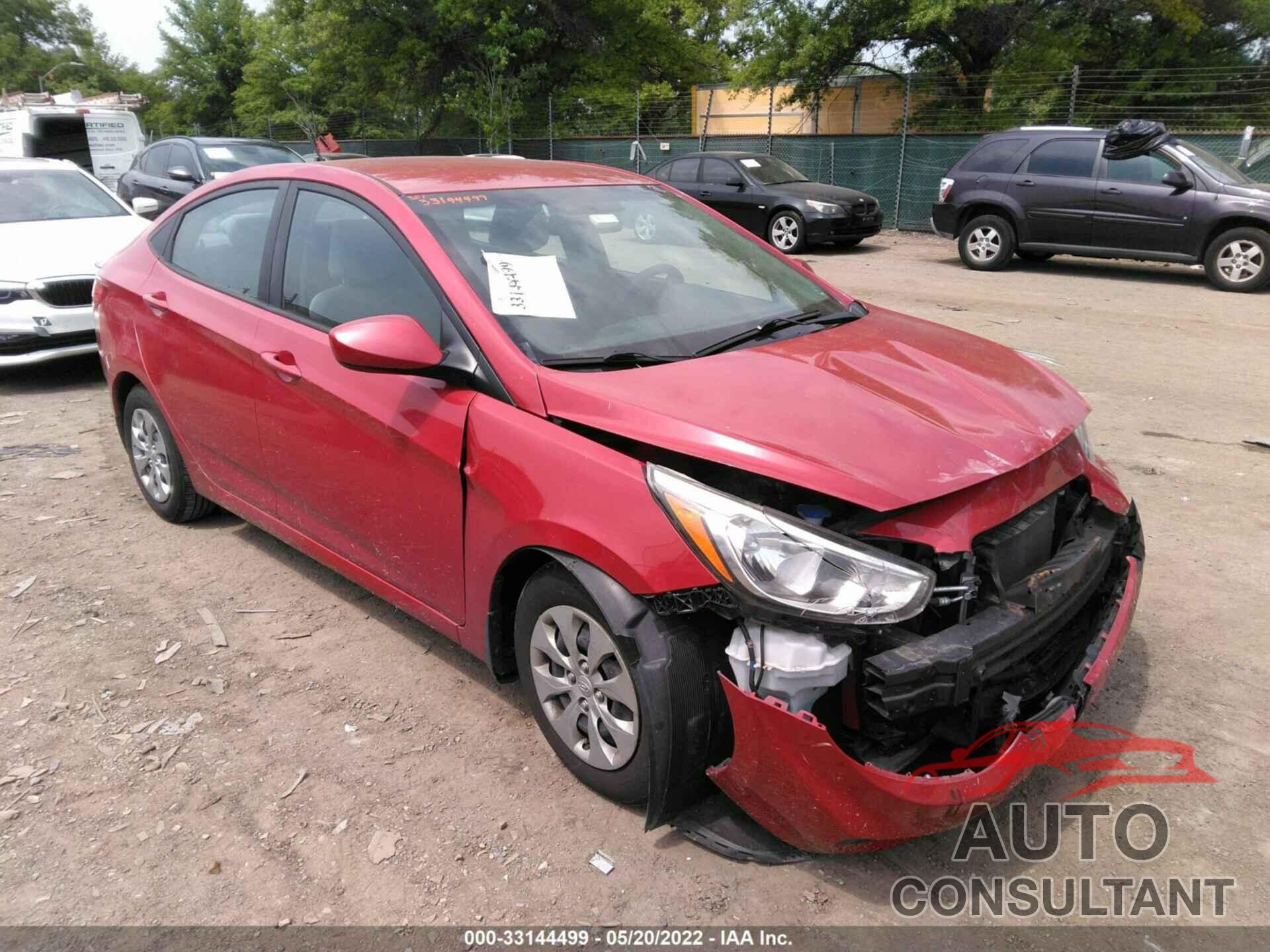 HYUNDAI ACCENT 2017 - KMHCT4AE0HU265927