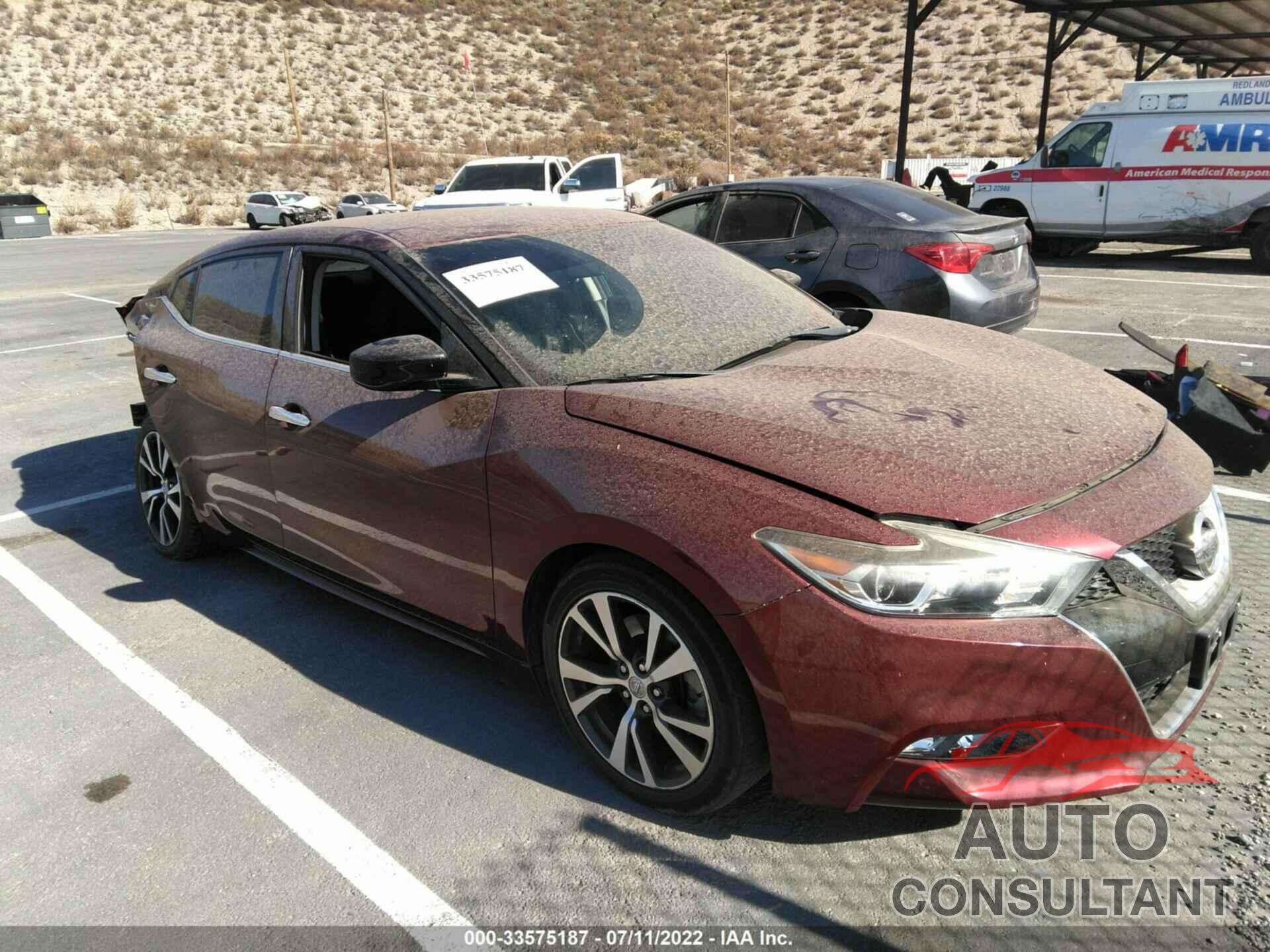 NISSAN MAXIMA 2017 - 1N4AA6AP3HC412249