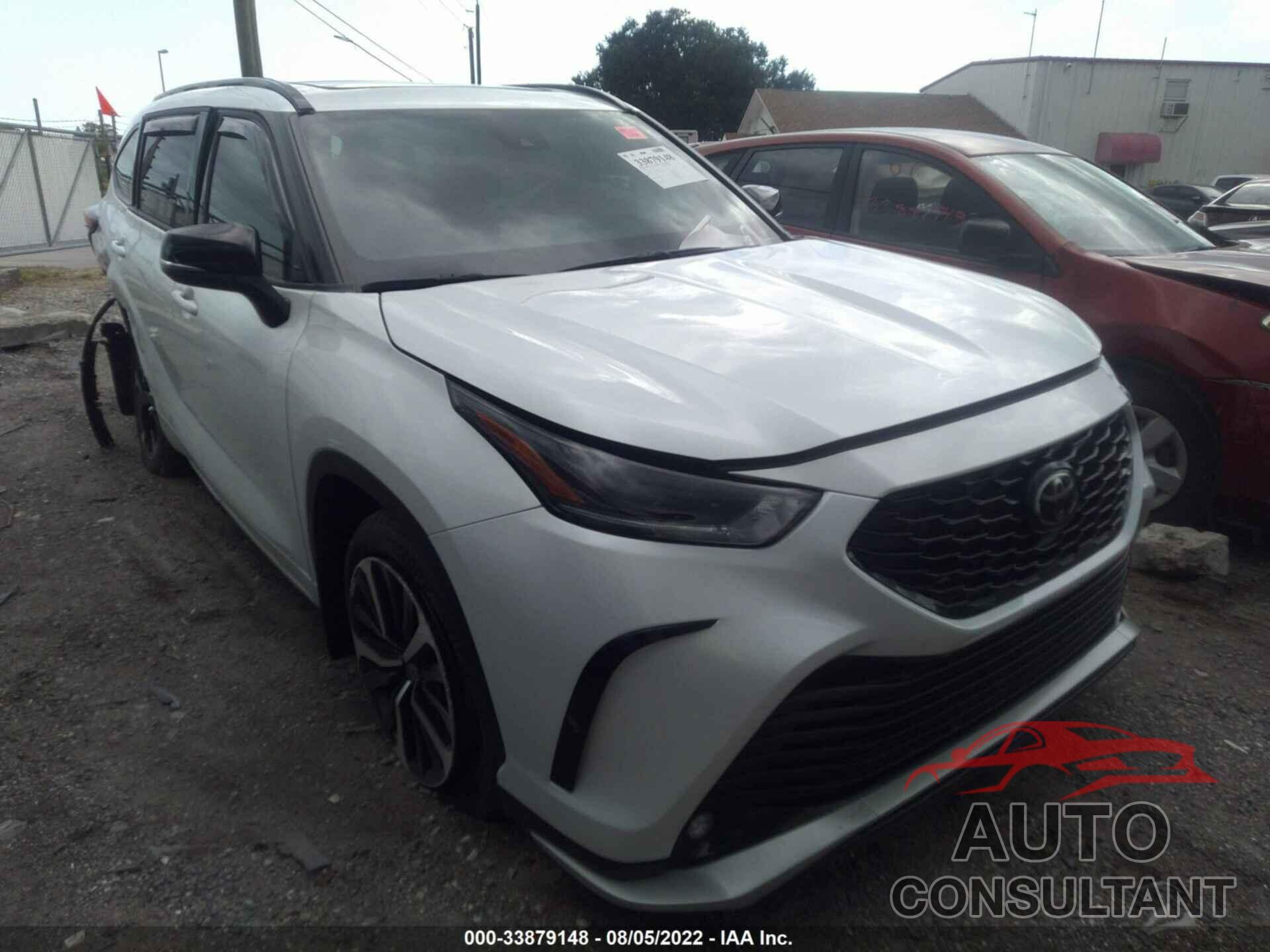 TOYOTA HIGHLANDER 2022 - 5TDLZRAHXNS107203