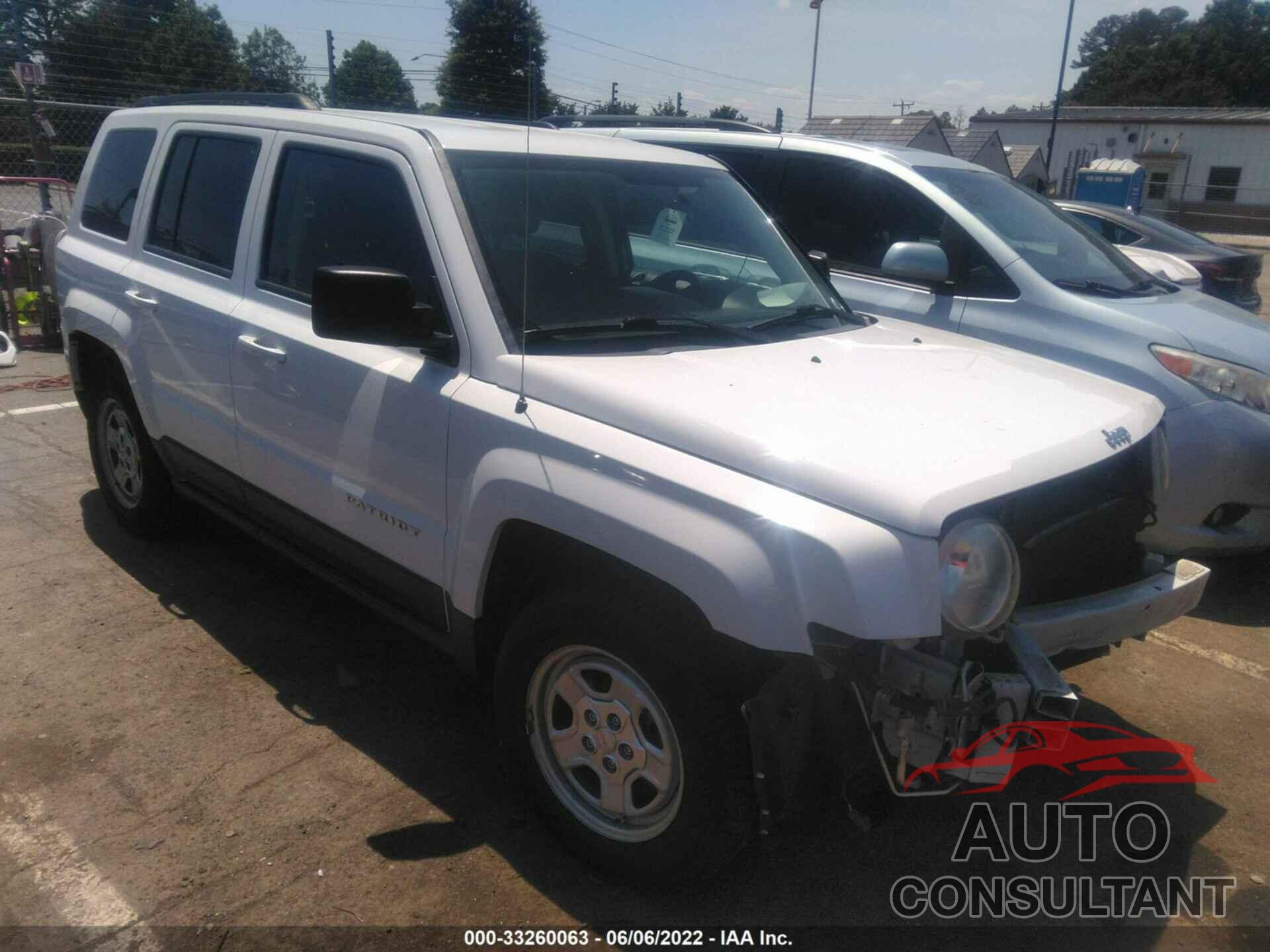 JEEP PATRIOT 2016 - 1C4NJPBB7GD801764