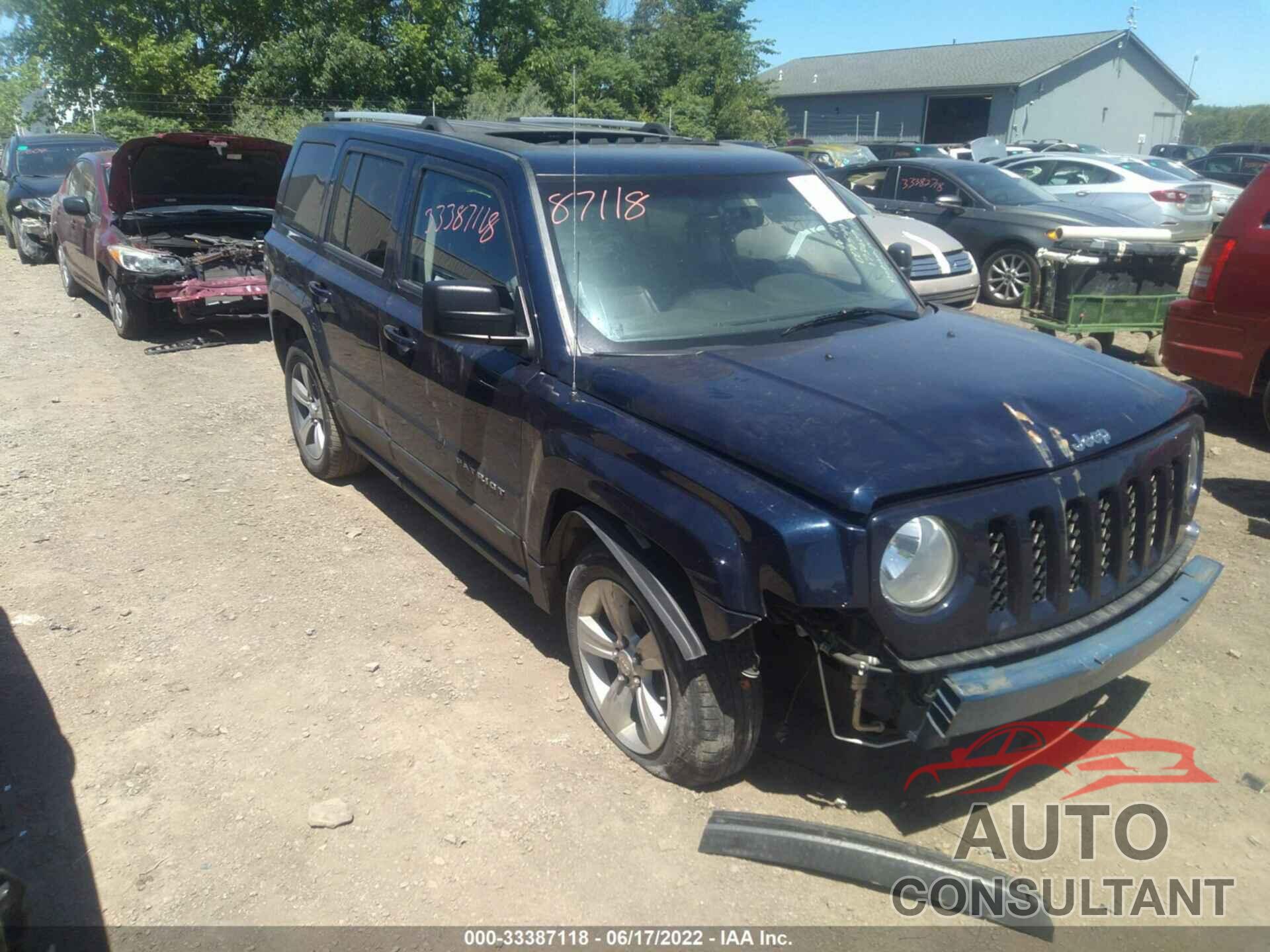 JEEP PATRIOT 2017 - 1C4NJPFA3HD173429