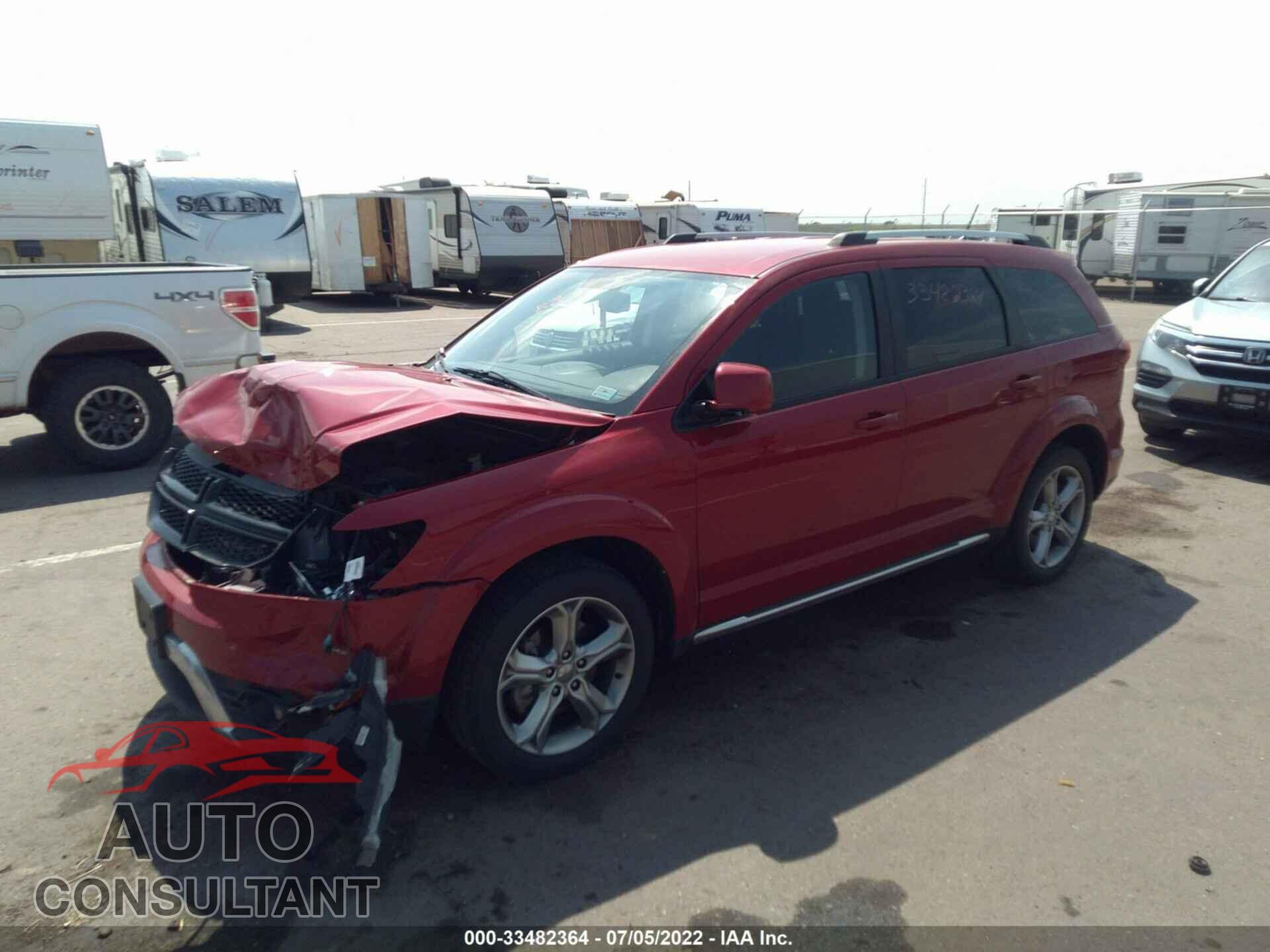 DODGE JOURNEY 2017 - 3C4PDDGG7HT563137