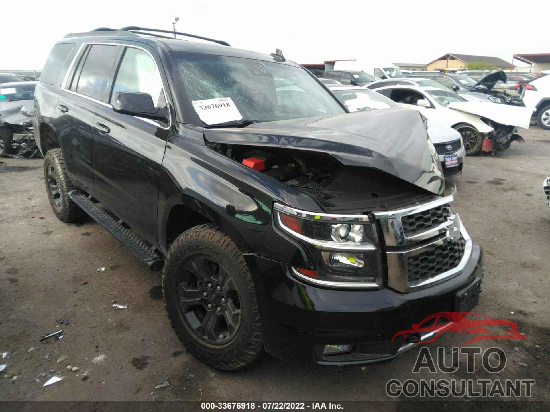 CHEVROLET TAHOE 2018 - 1GNSKBKC0JR201066