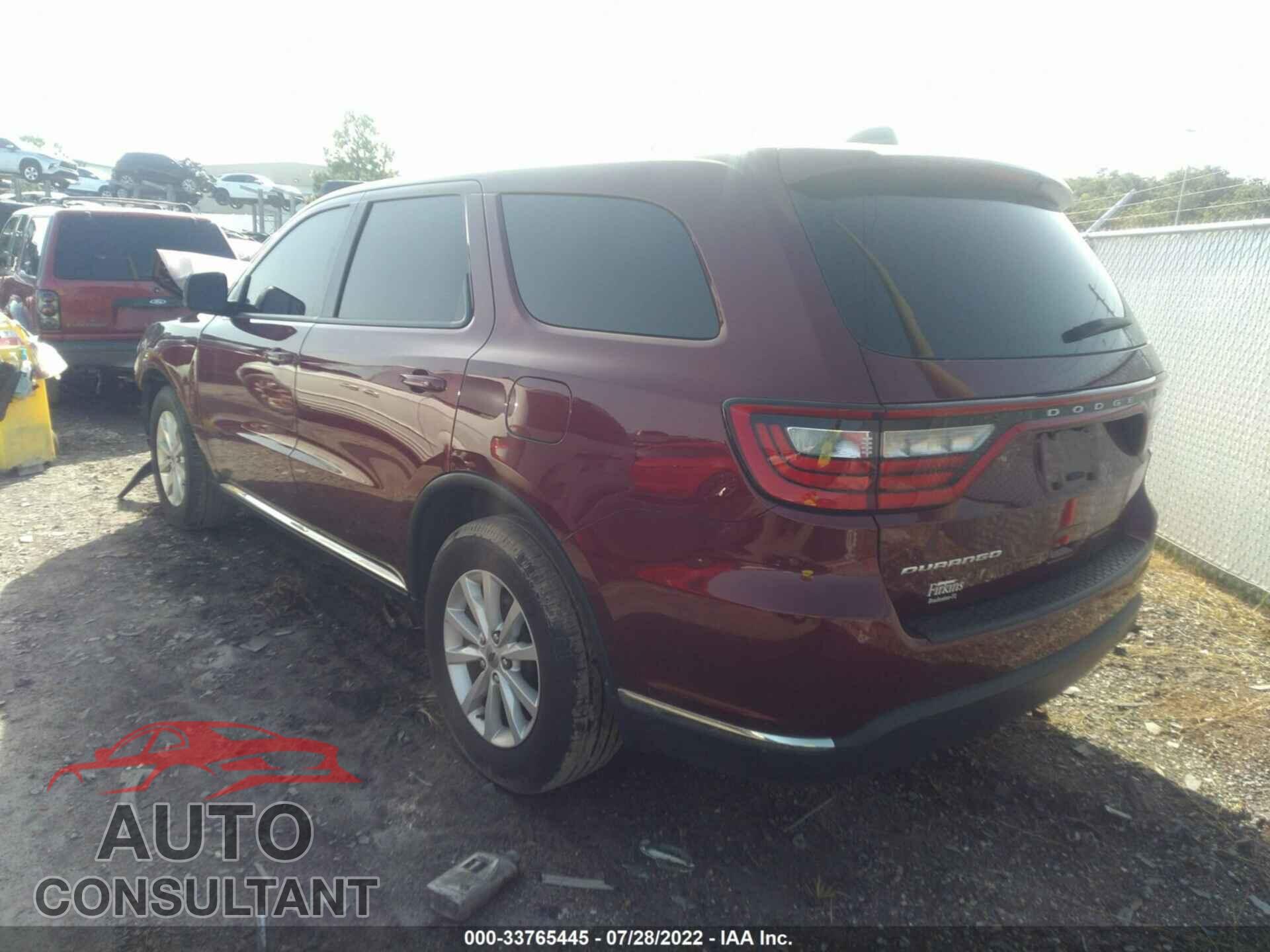DODGE DURANGO 2020 - 1C4RDHAG7LC393861