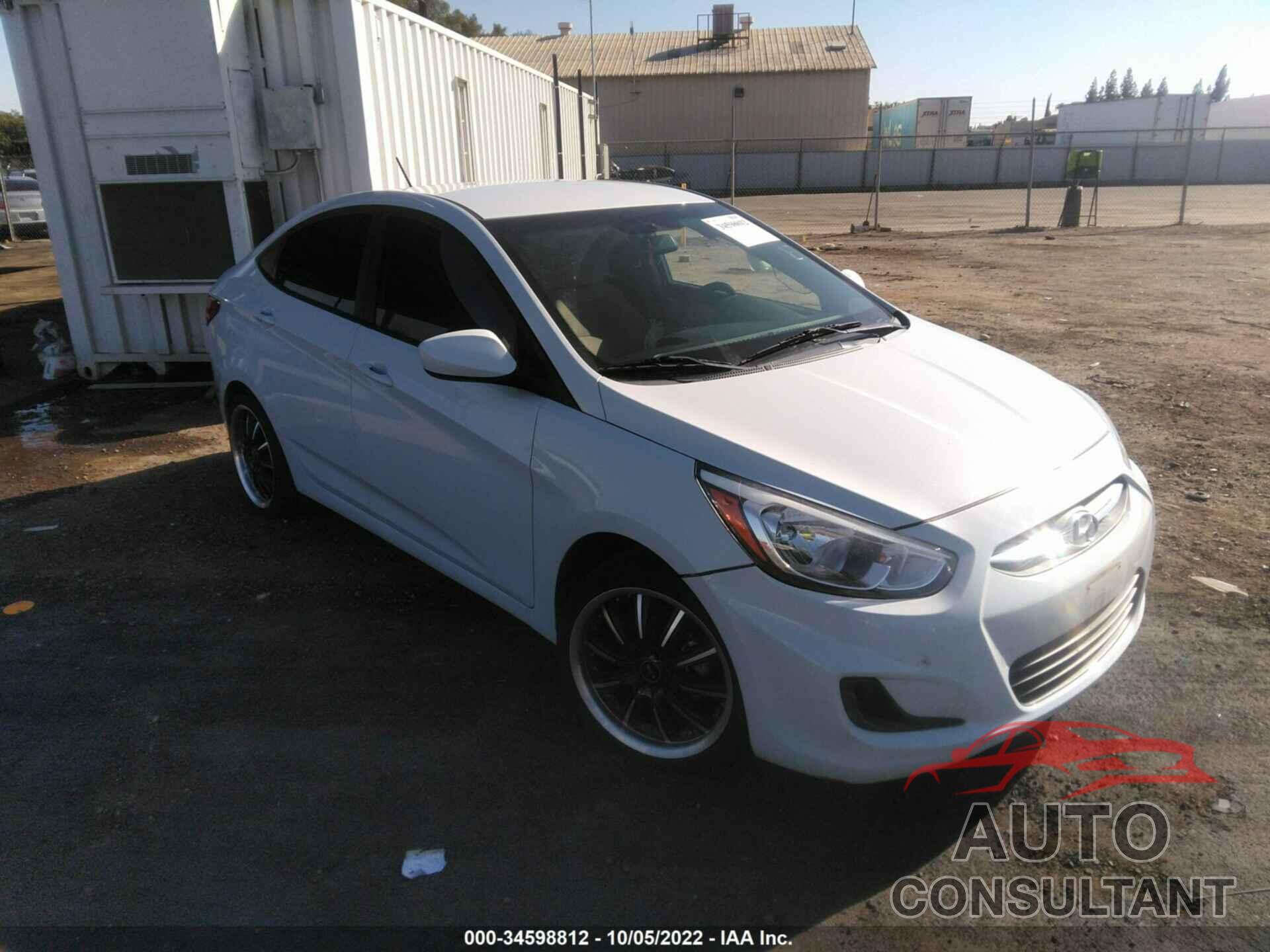 HYUNDAI ACCENT 2017 - KMHCT4AE7HU362512