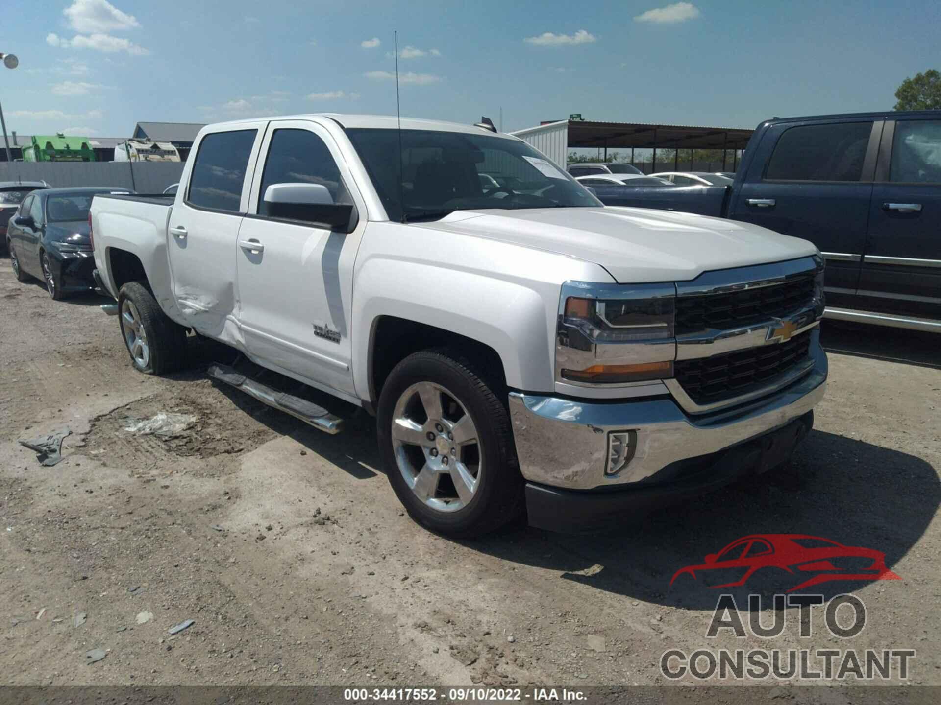 CHEVROLET SILVERADO 1500 2016 - 3GCPCREC0GG371727