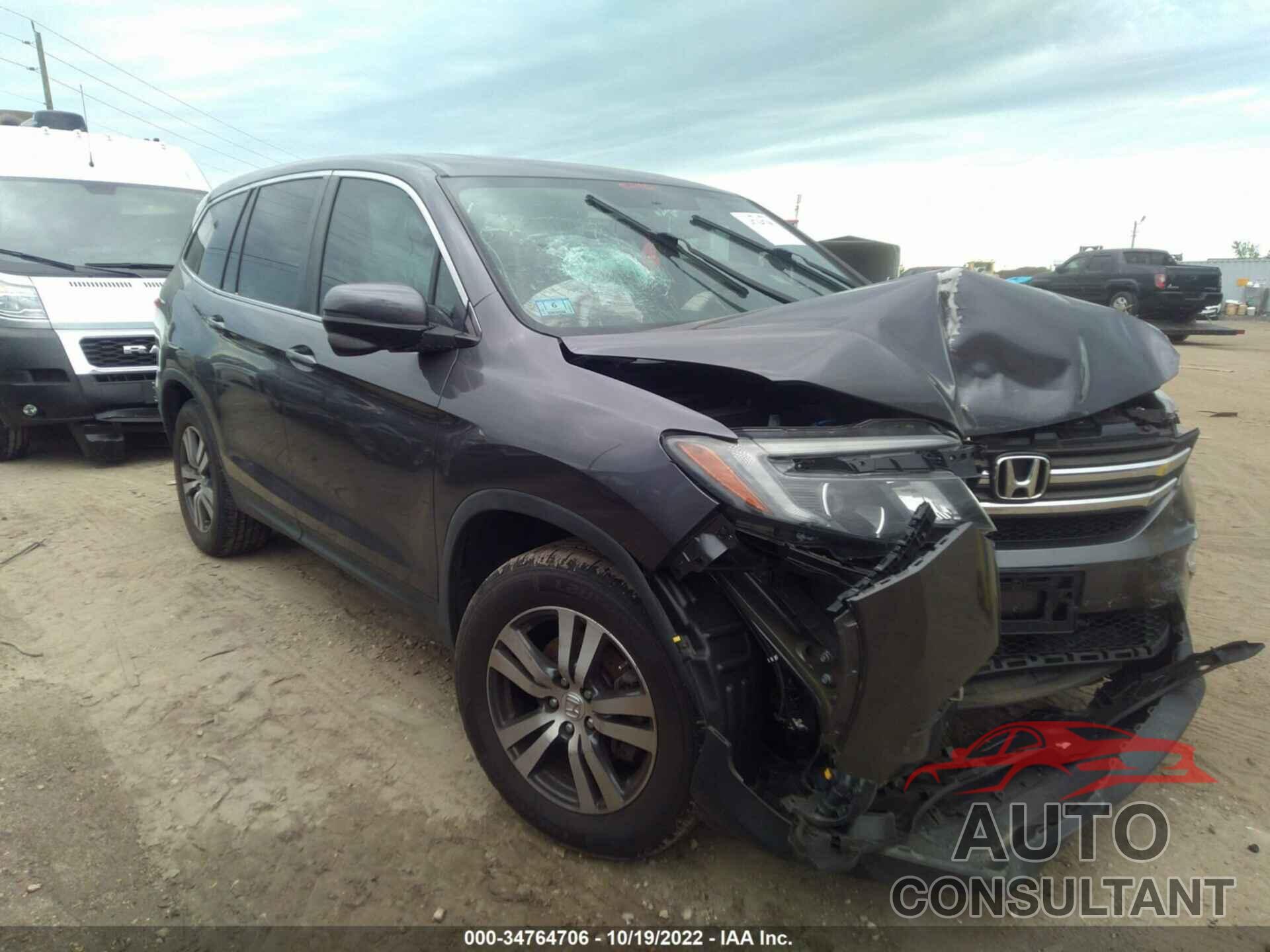 HONDA PILOT 2017 - 5FNYF6H54HB075673