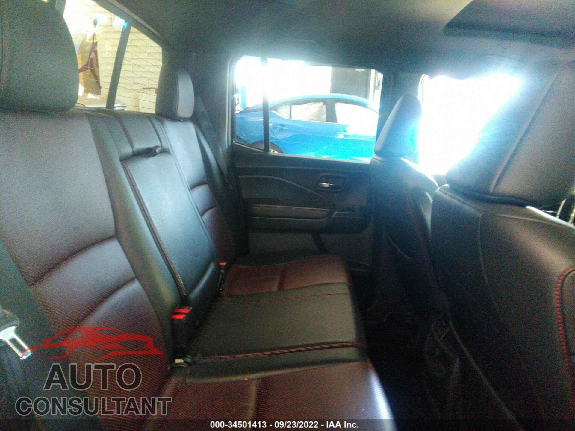 HONDA RIDGELINE 2017 - 5FPYK3F85HB033110
