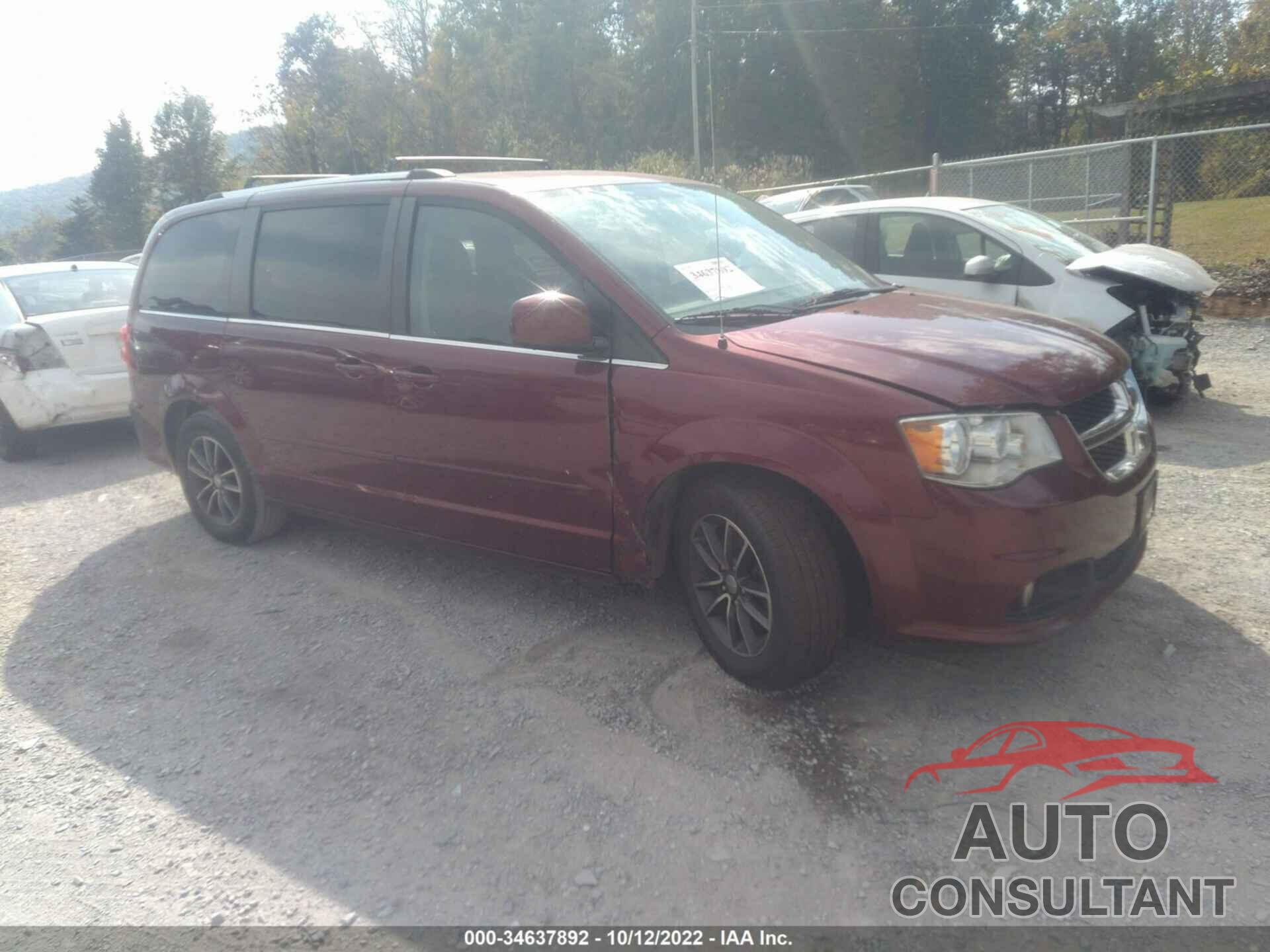 DODGE GRAND CARAVAN 2017 - 2C4RDGCG8HR824326