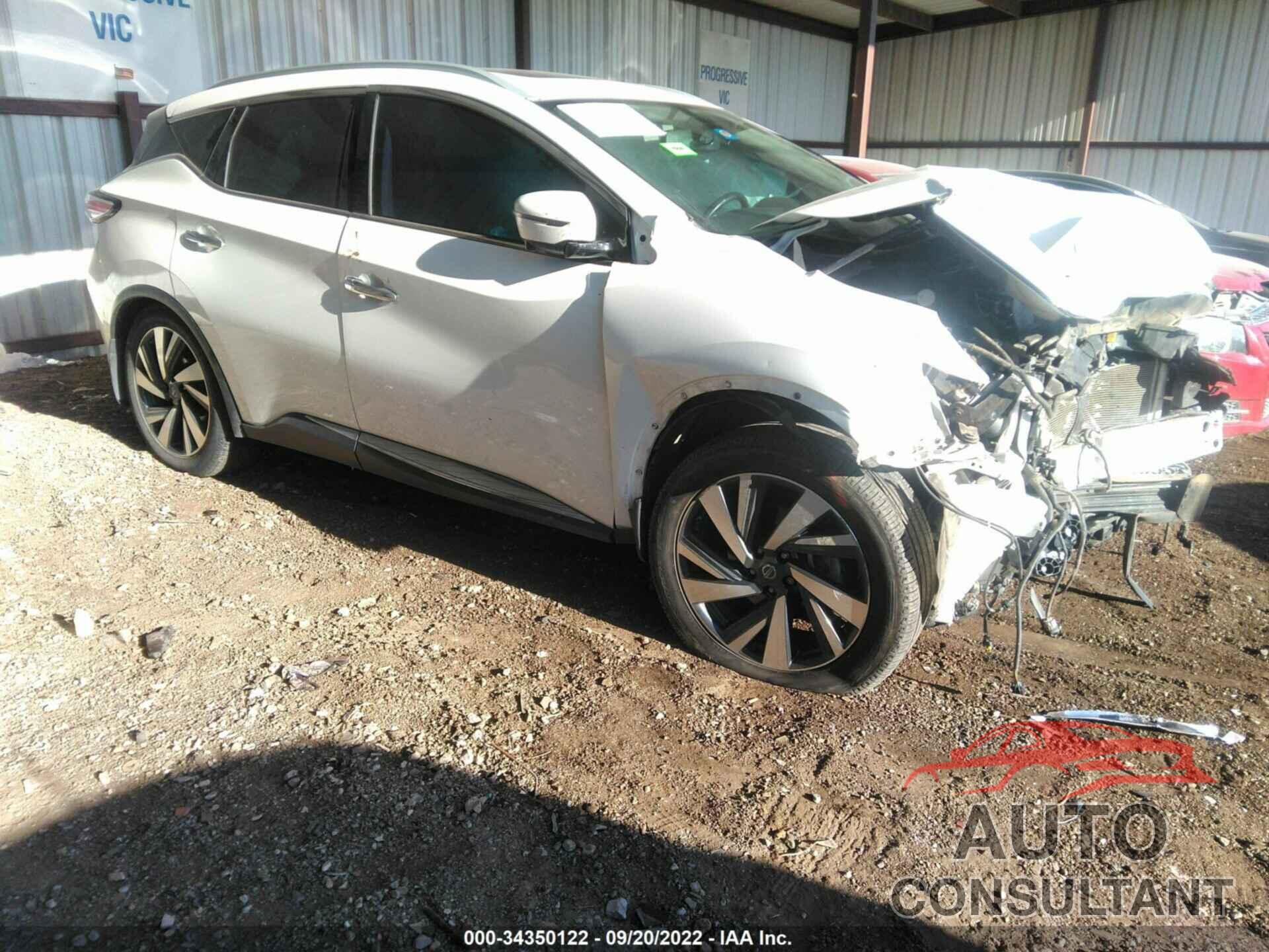 NISSAN MURANO 2018 - 5N1AZ2MH2JN146034