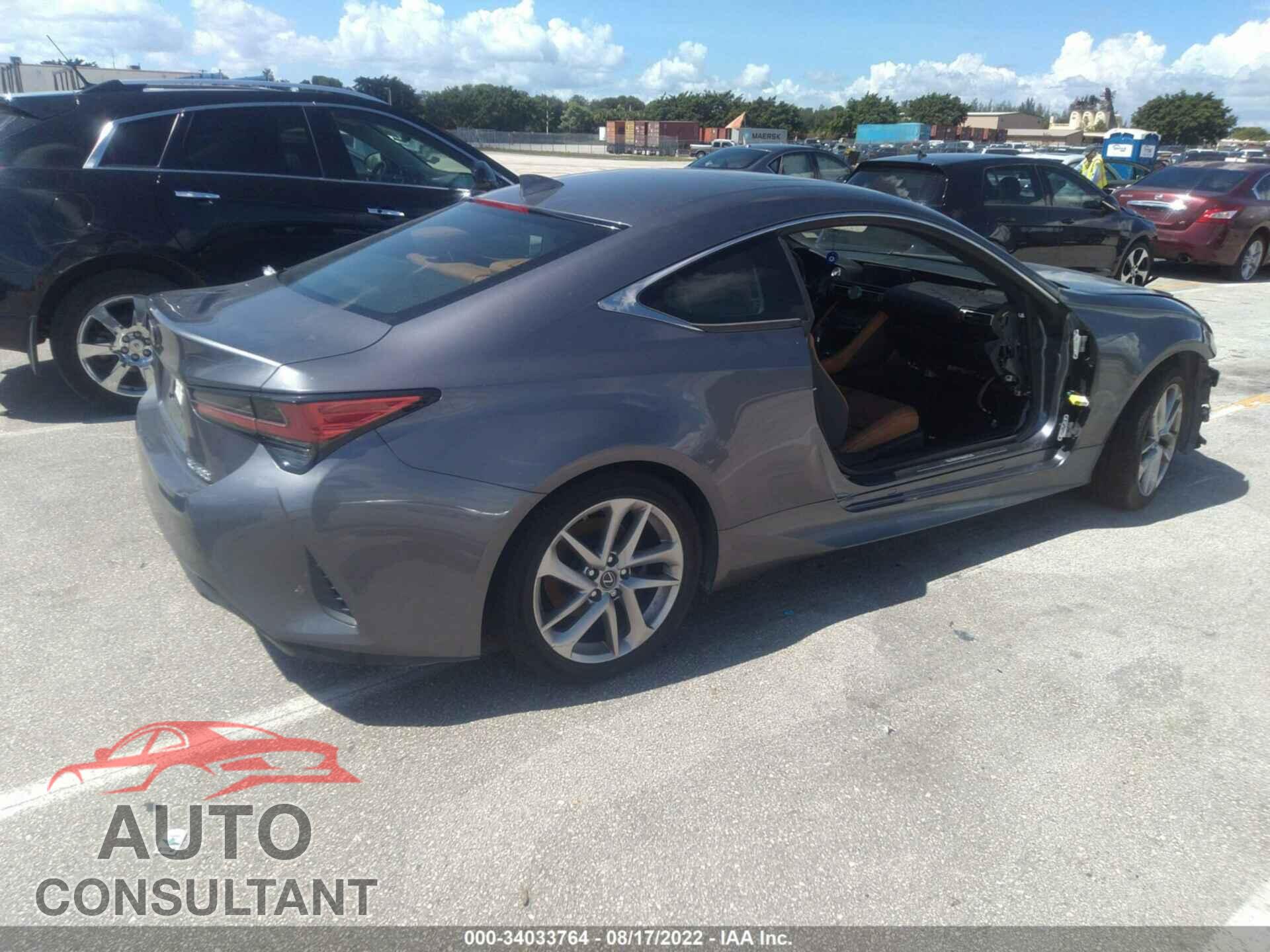 LEXUS RC 2019 - JTHHA5BC2K5009906