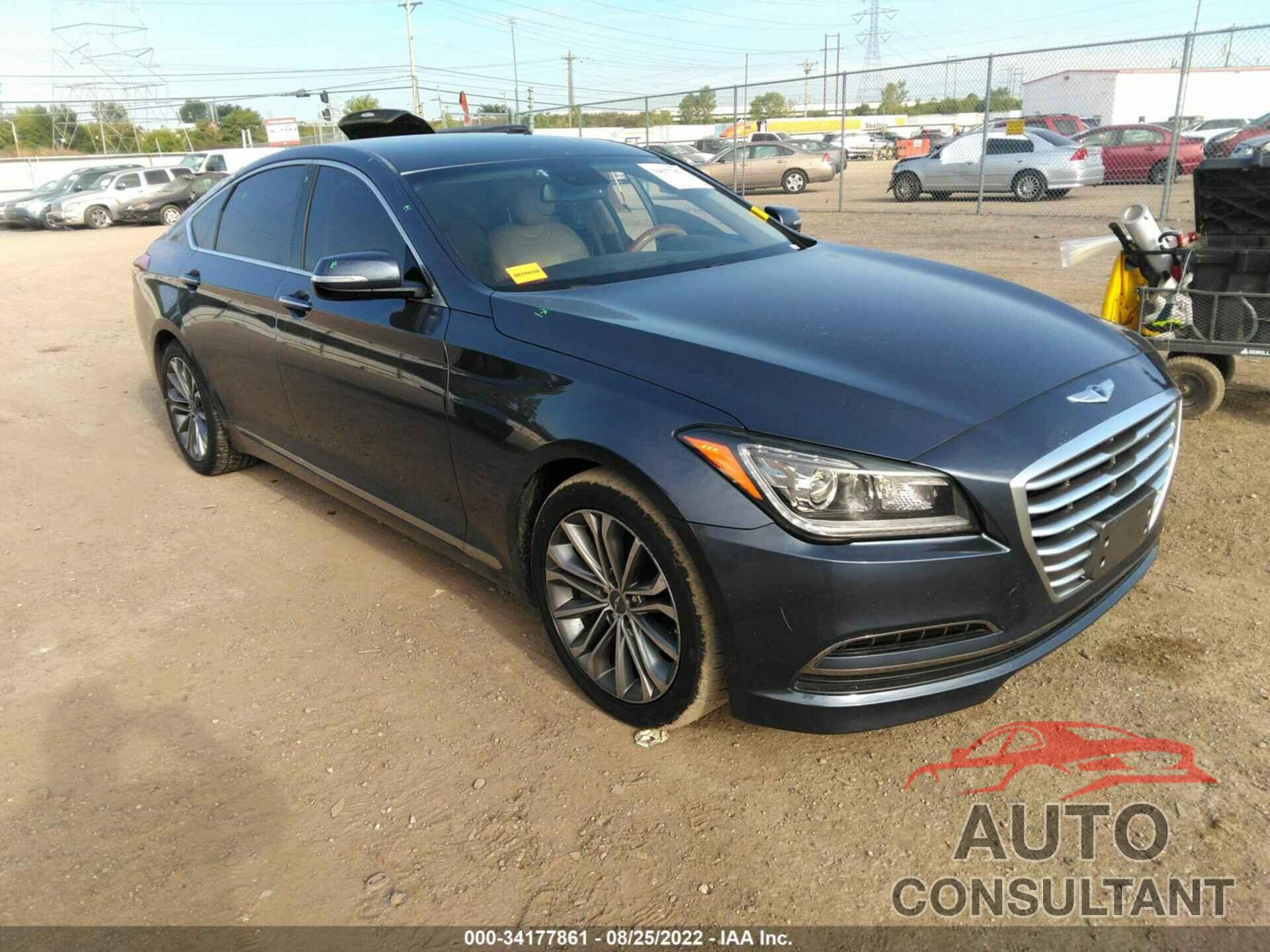 HYUNDAI GENESIS 2016 - KMHGN4JE9GU115776