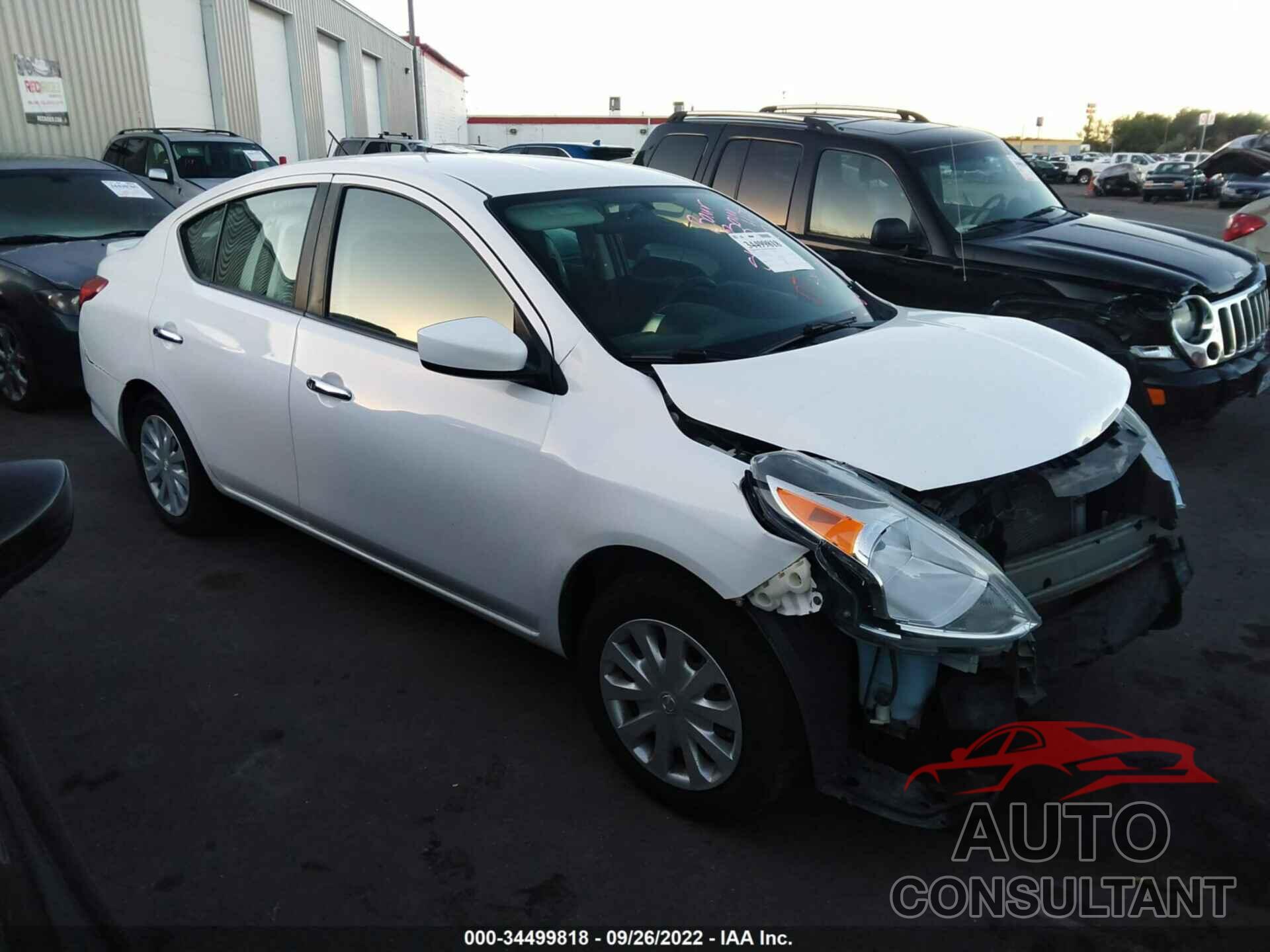 NISSAN VERSA 2016 - 3N1CN7AP2GL836721