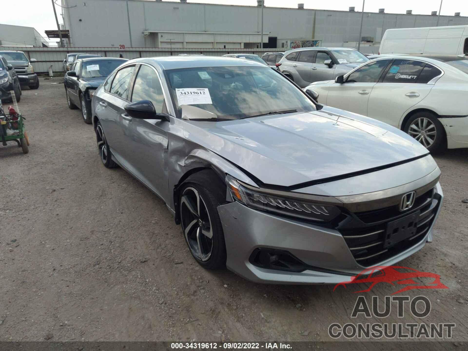 HONDA ACCORD SEDAN 2021 - 1HGCV1F30MA080102