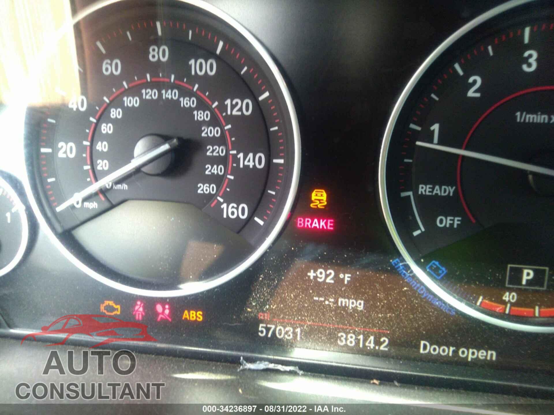 BMW 4 SERIES 2017 - WBA4E5C30HG189576