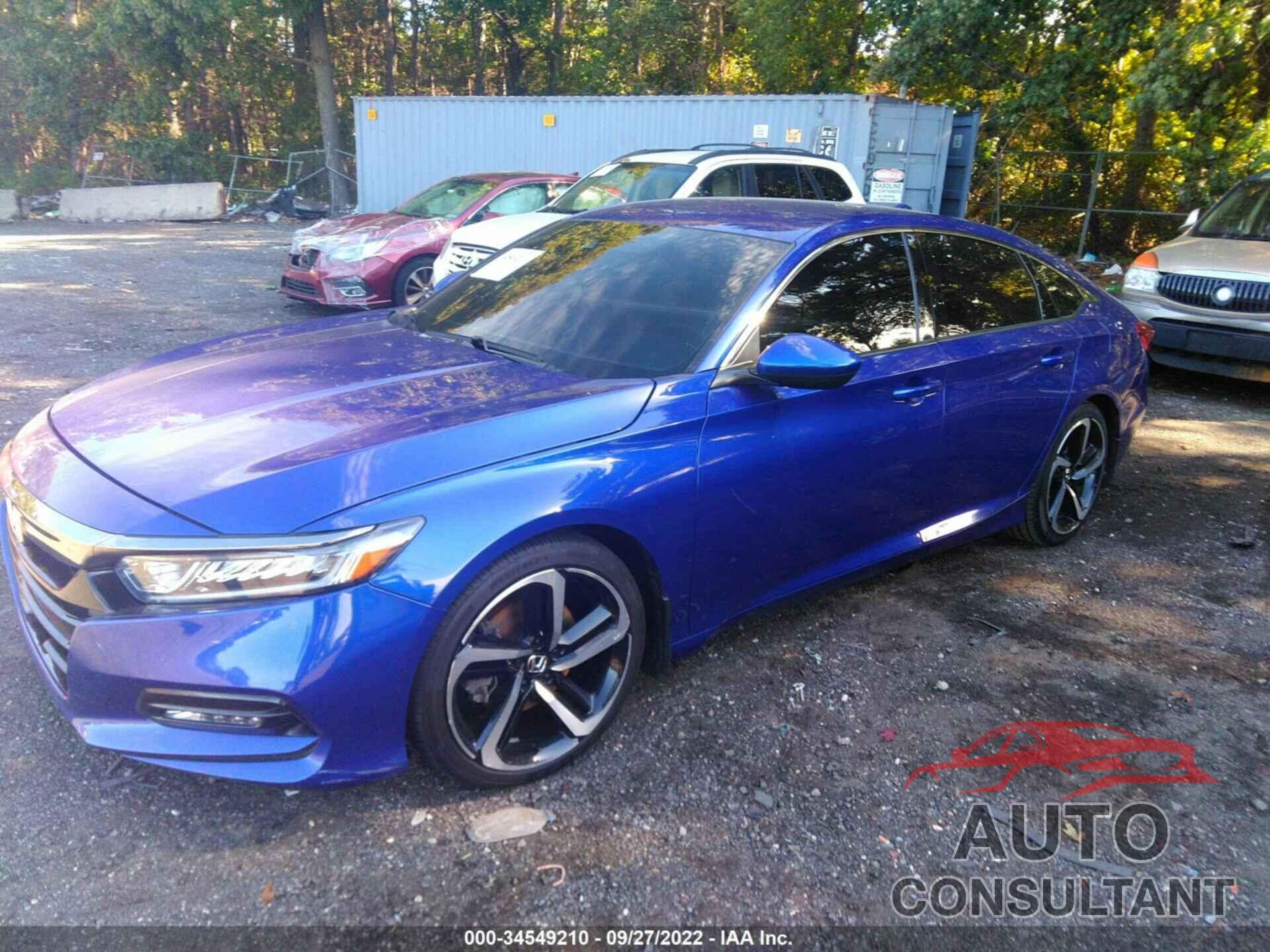 HONDA ACCORD SEDAN 2018 - 1HGCV1F31JA151688