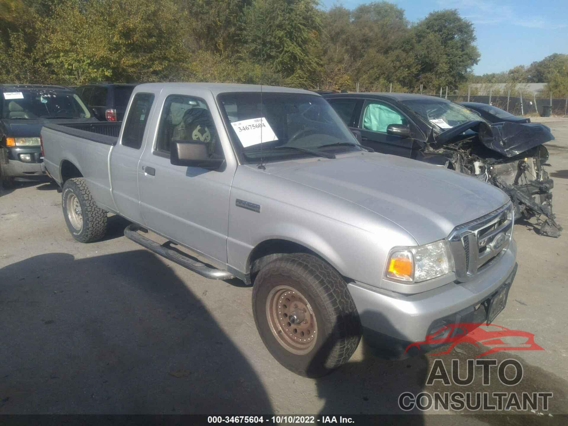 FORD RANGER 2009 - 1FTYR44E09PA56689