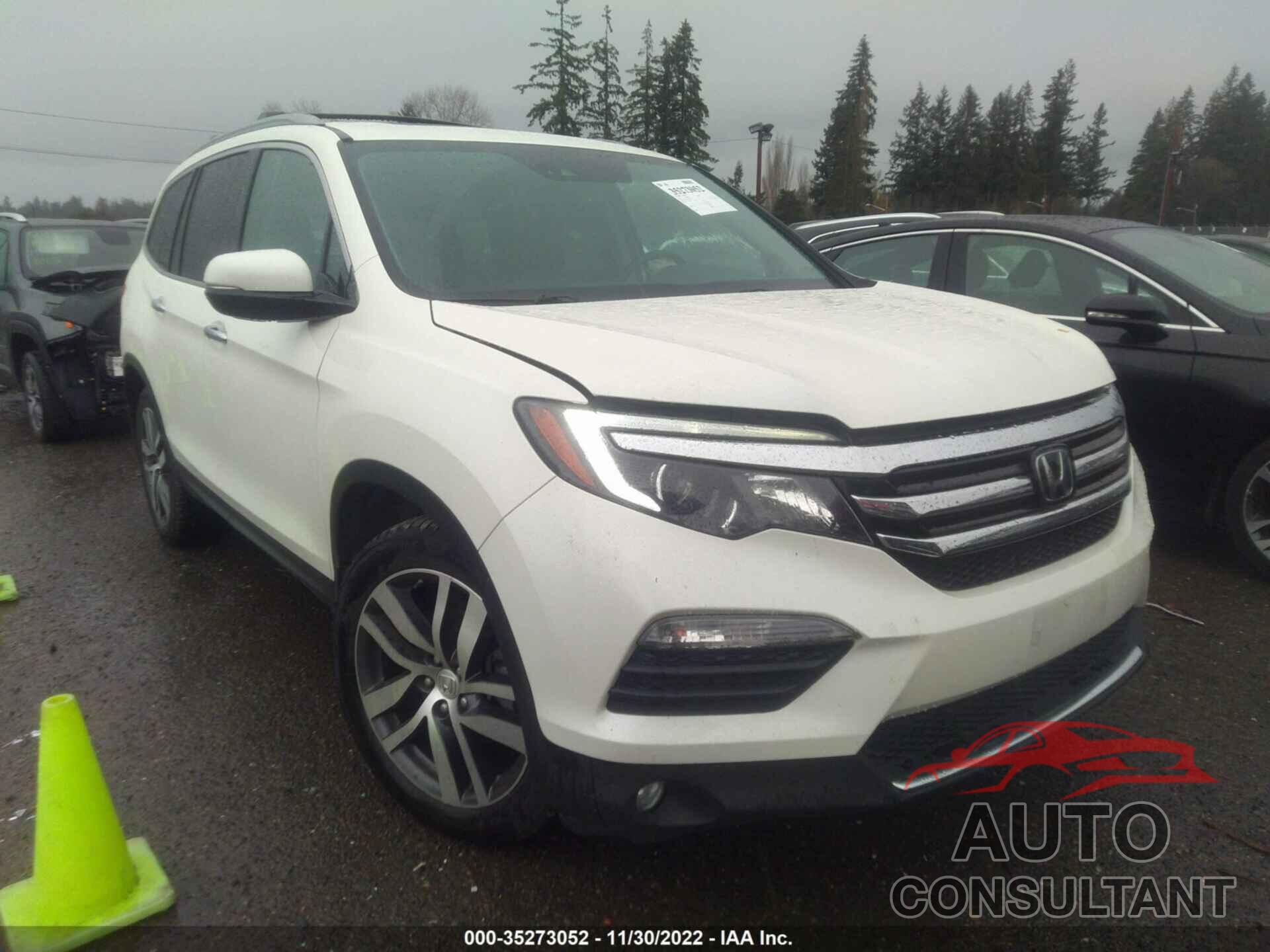 HONDA PILOT 2016 - 5FNYF6H09GB057754
