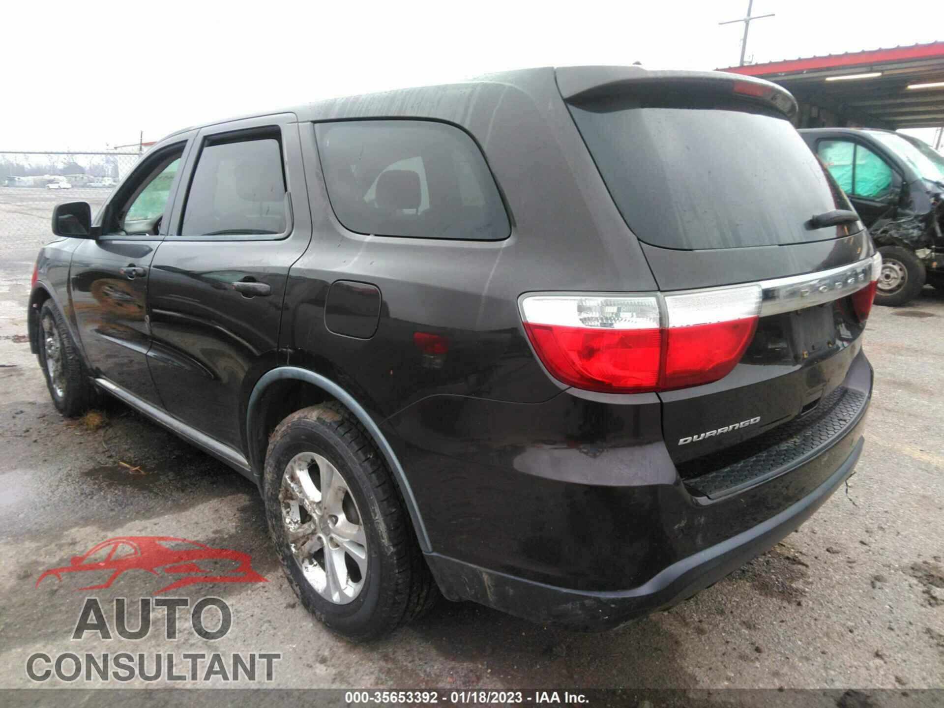 DODGE DURANGO 2012 - 1C4RDHAG2CC196869