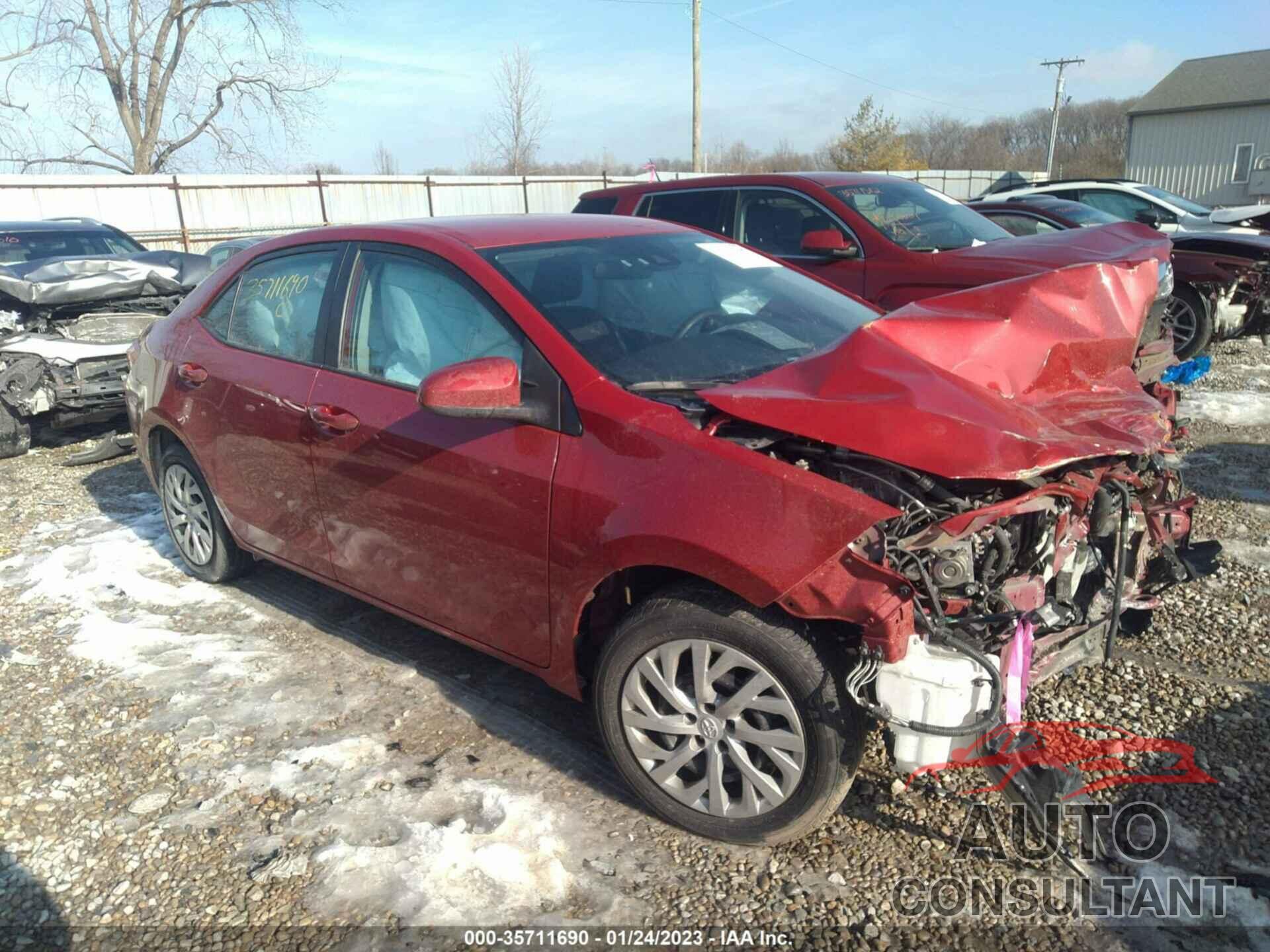 TOYOTA COROLLA 2018 - 2T1BURHE6JC122208