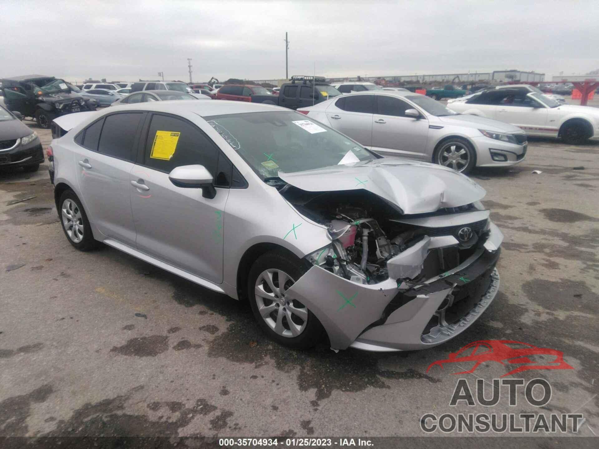 TOYOTA COROLLA 2022 - 5YFEPMAE3NP295997