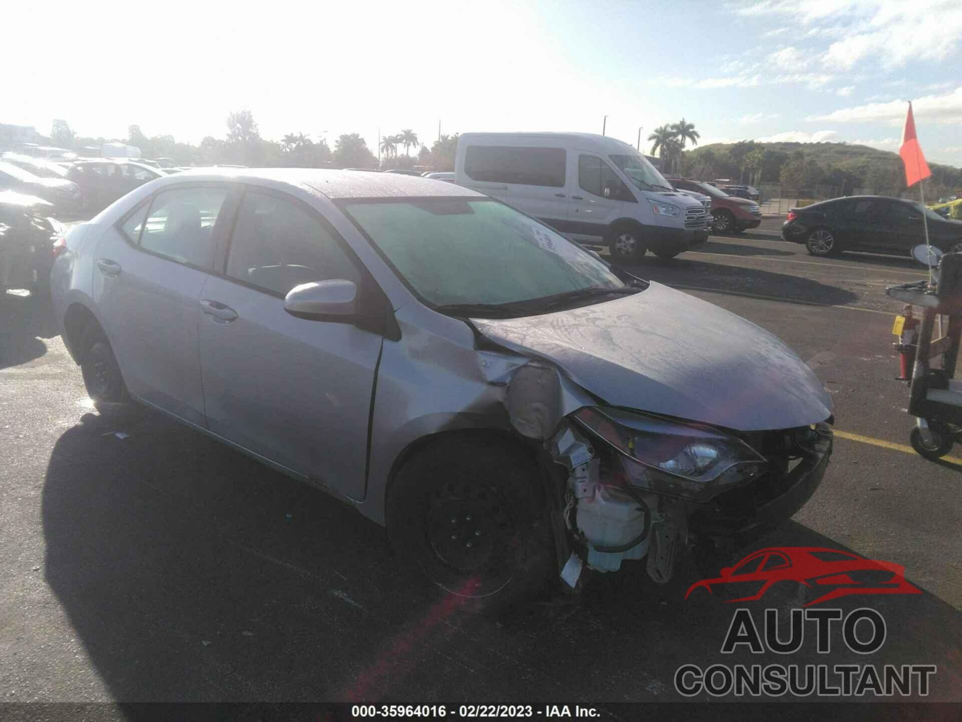 TOYOTA COROLLA 2016 - 5YFBURHE0GP435263