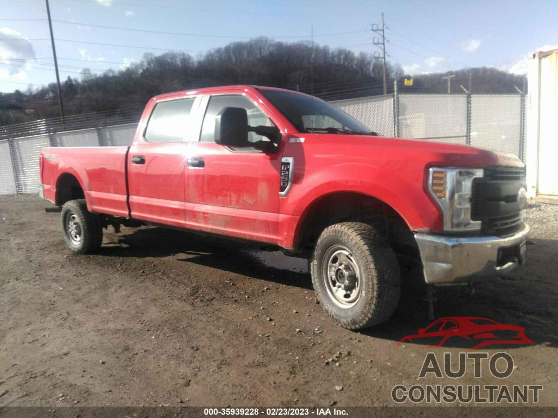 FORD SUPER DUTY F-250 SRW 2019 - 1FT7W2B63KEC81016