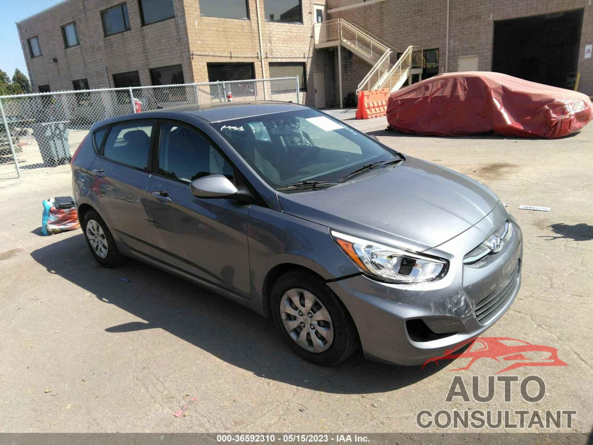 HYUNDAI ACCENT 2017 - KMHCT5AE5HU319261