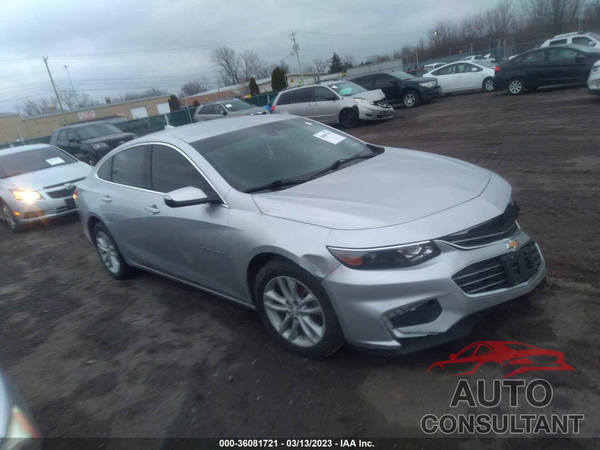 CHEVROLET MALIBU 2017 - 1G1ZE5ST9HF230134