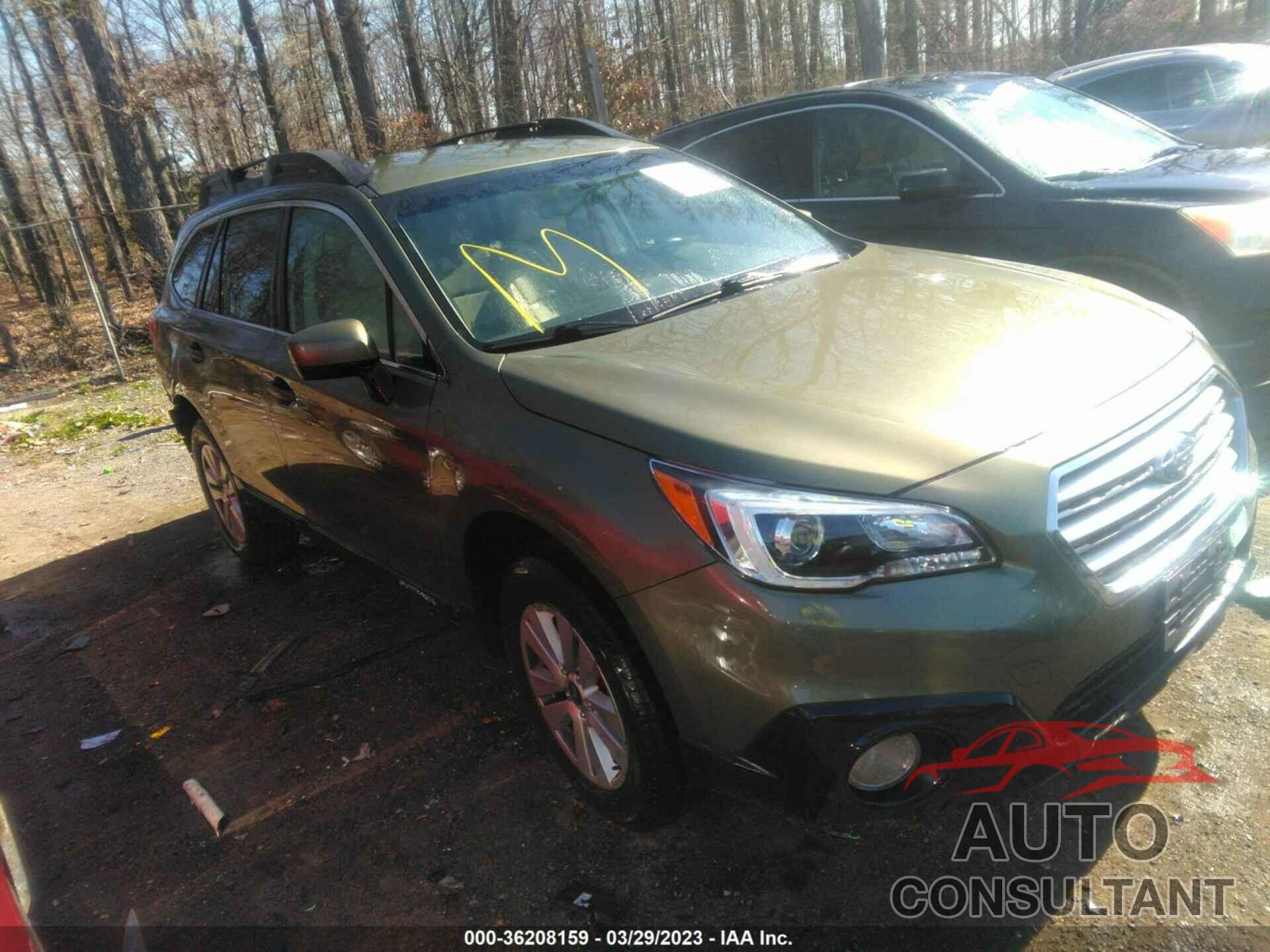 SUBARU OUTBACK 2016 - 4S4BSACC0G3301550