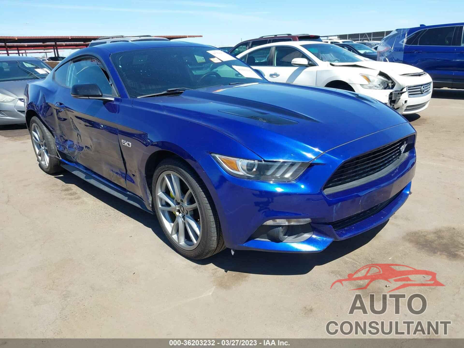 FORD MUSTANG 2016 - 1FA6P8CF5G5230804