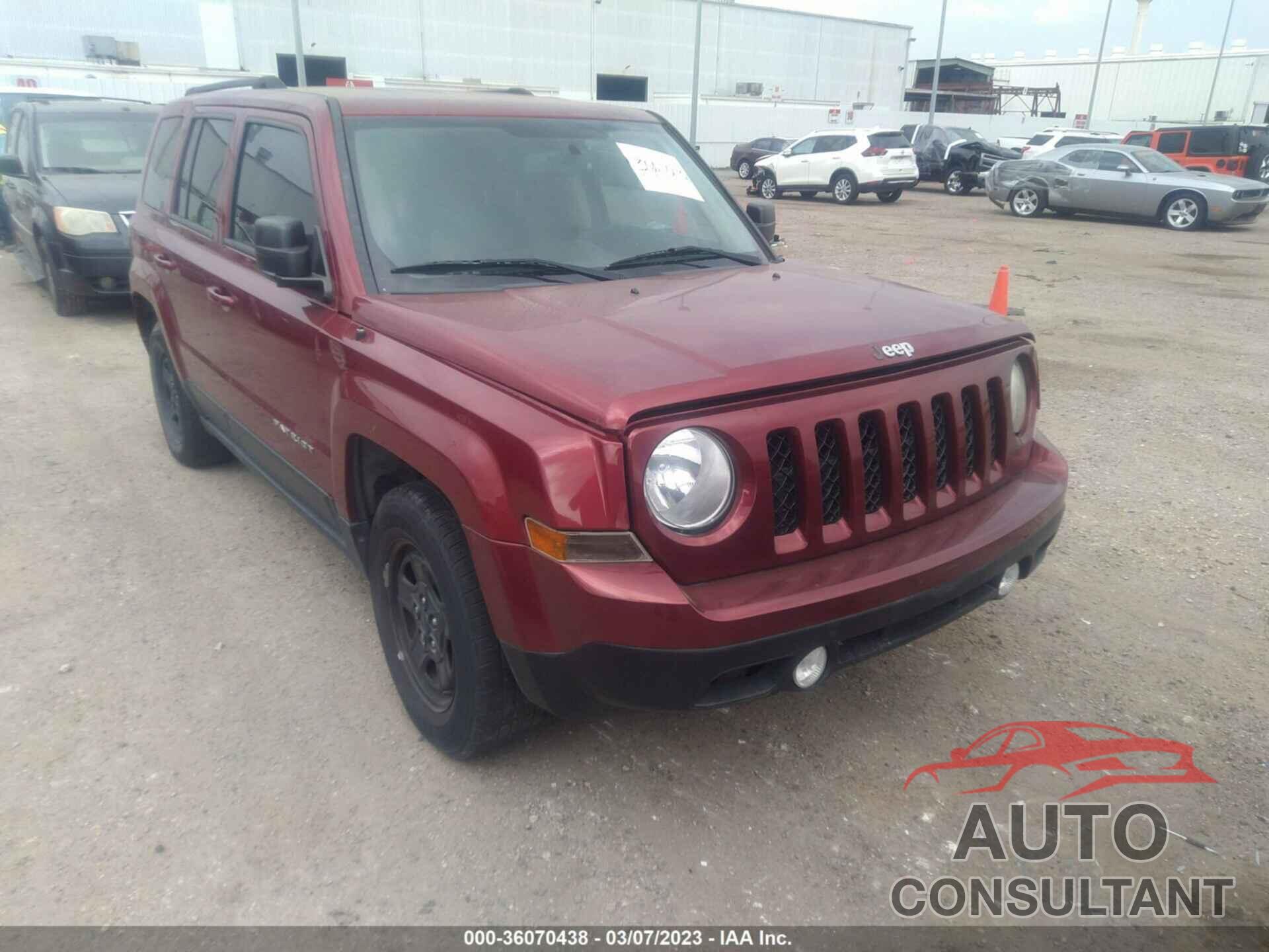 JEEP PATRIOT 2016 - 1C4NJPBA0GD641864