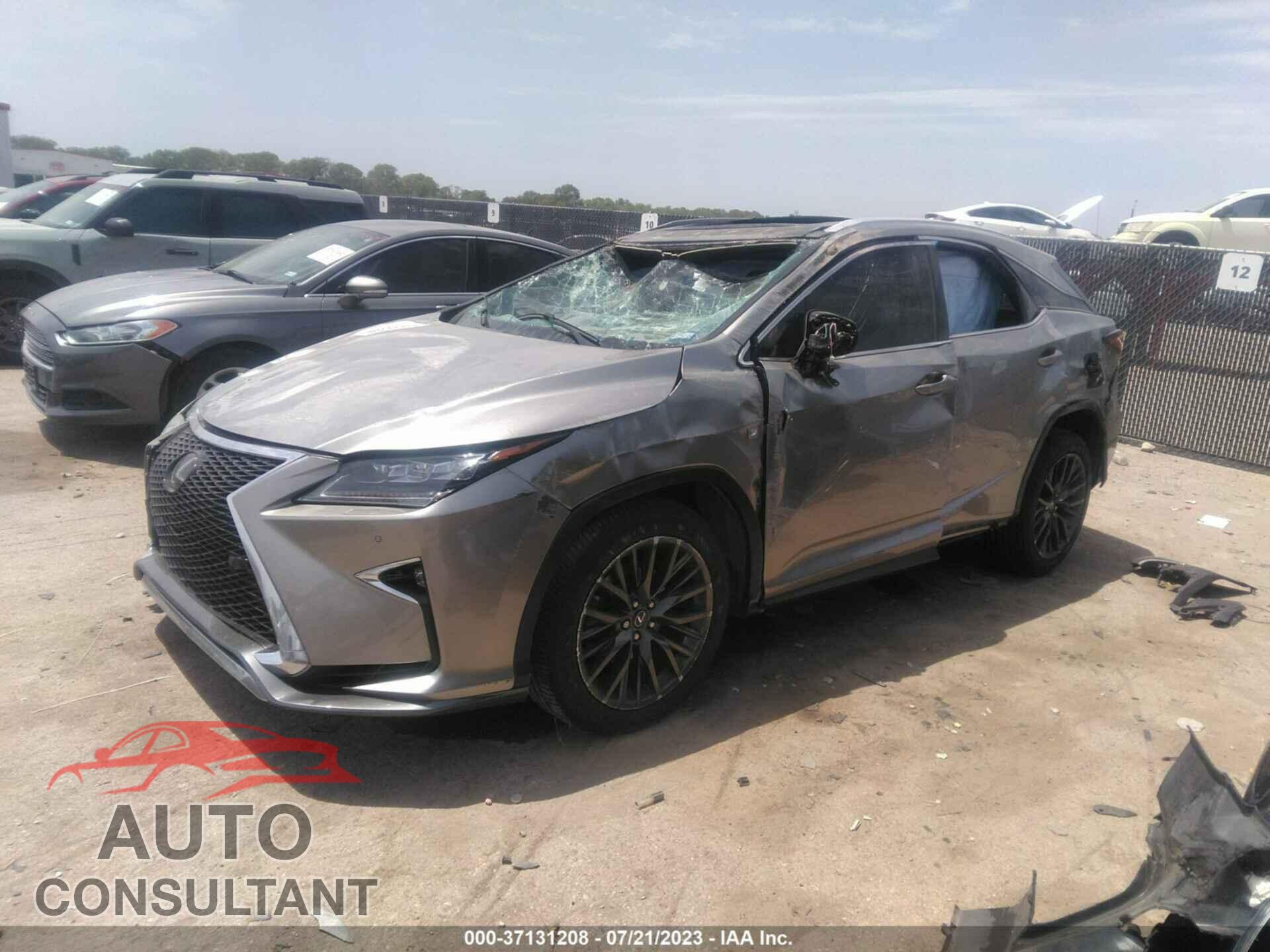 LEXUS RX 2017 - 2T2ZZMCA4HC041575