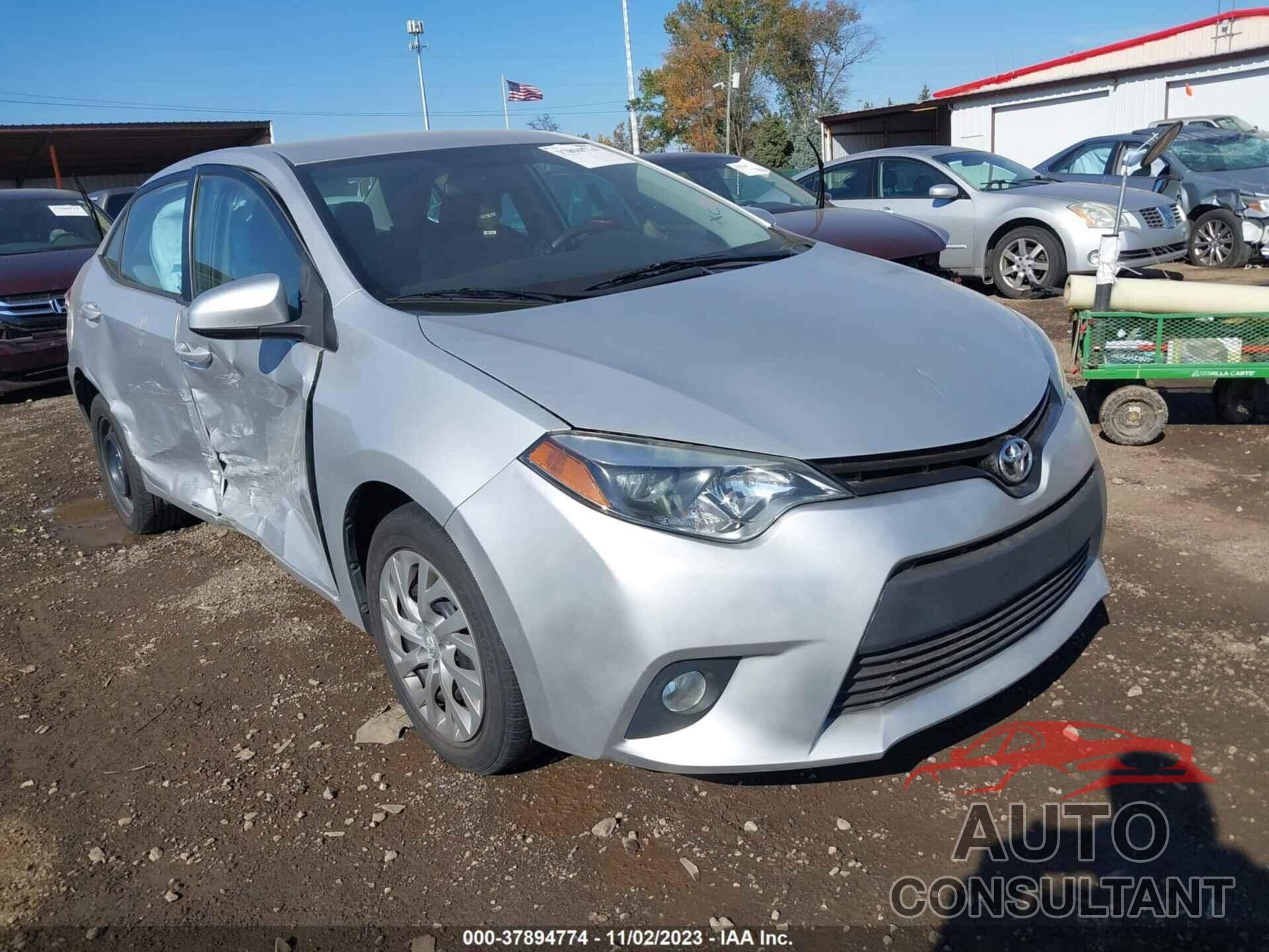 TOYOTA COROLLA 2016 - 5YFBURHE3GP522963