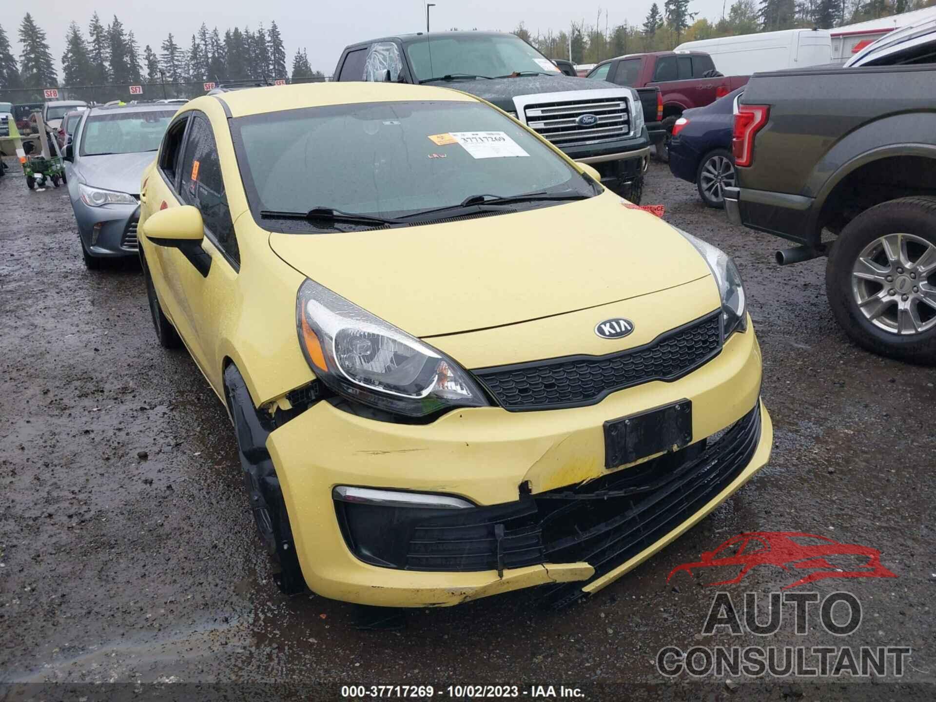 KIA RIO 2016 - KNADM4A37G6559684