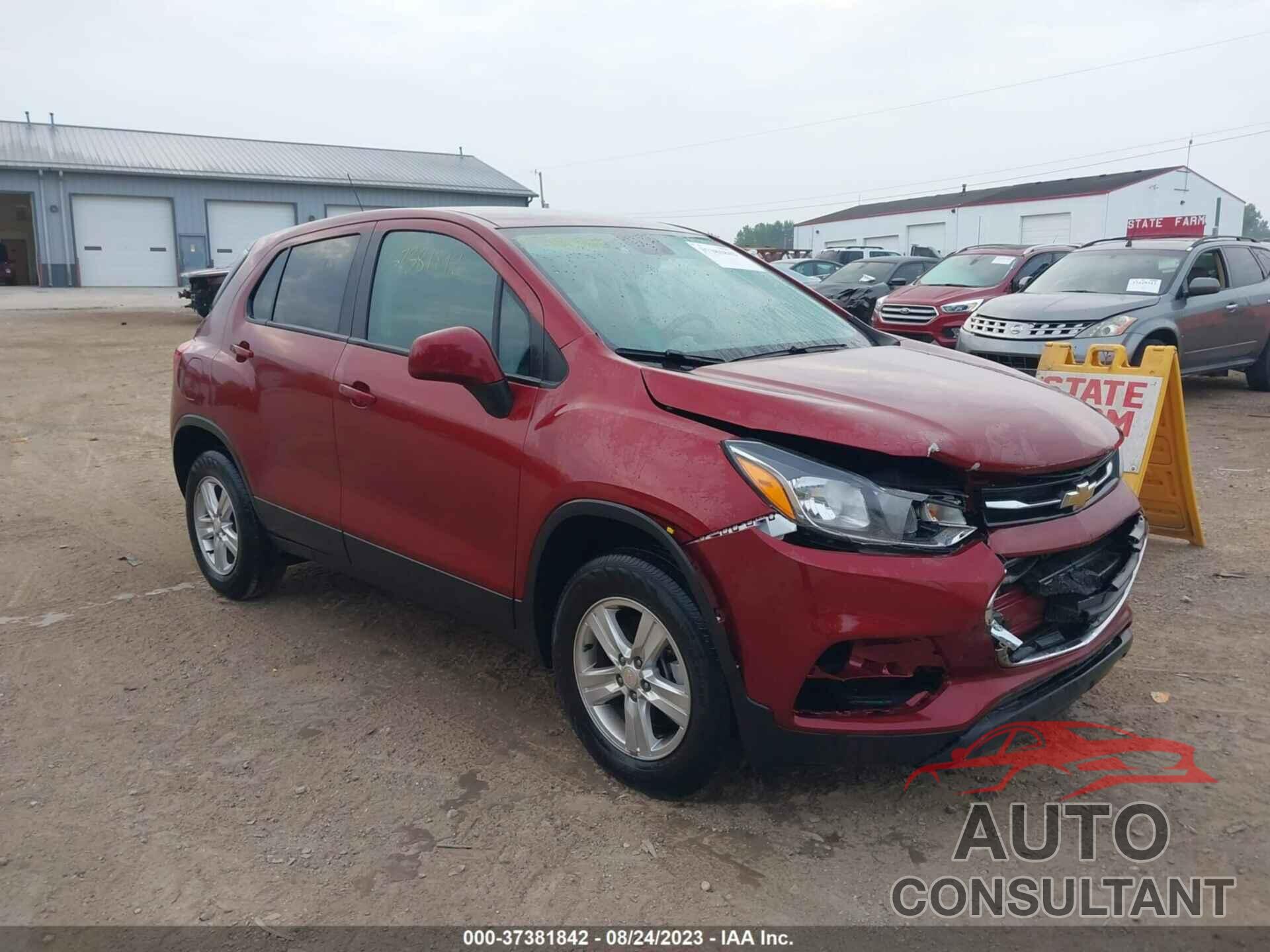 CHEVROLET TRAX 2021 - KL7CJNSM5MB372934